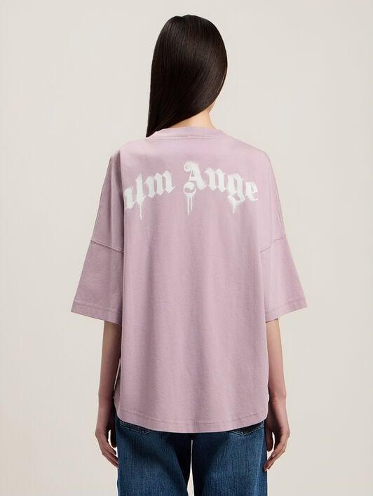 Dripping Curved Logo Over T-Shirt Product Image