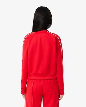 Women's Paris Zip-Up Piqué Sweatshirt Product Image