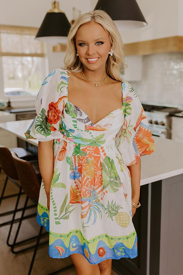 Tropical Daydream Mini Dress Product Image