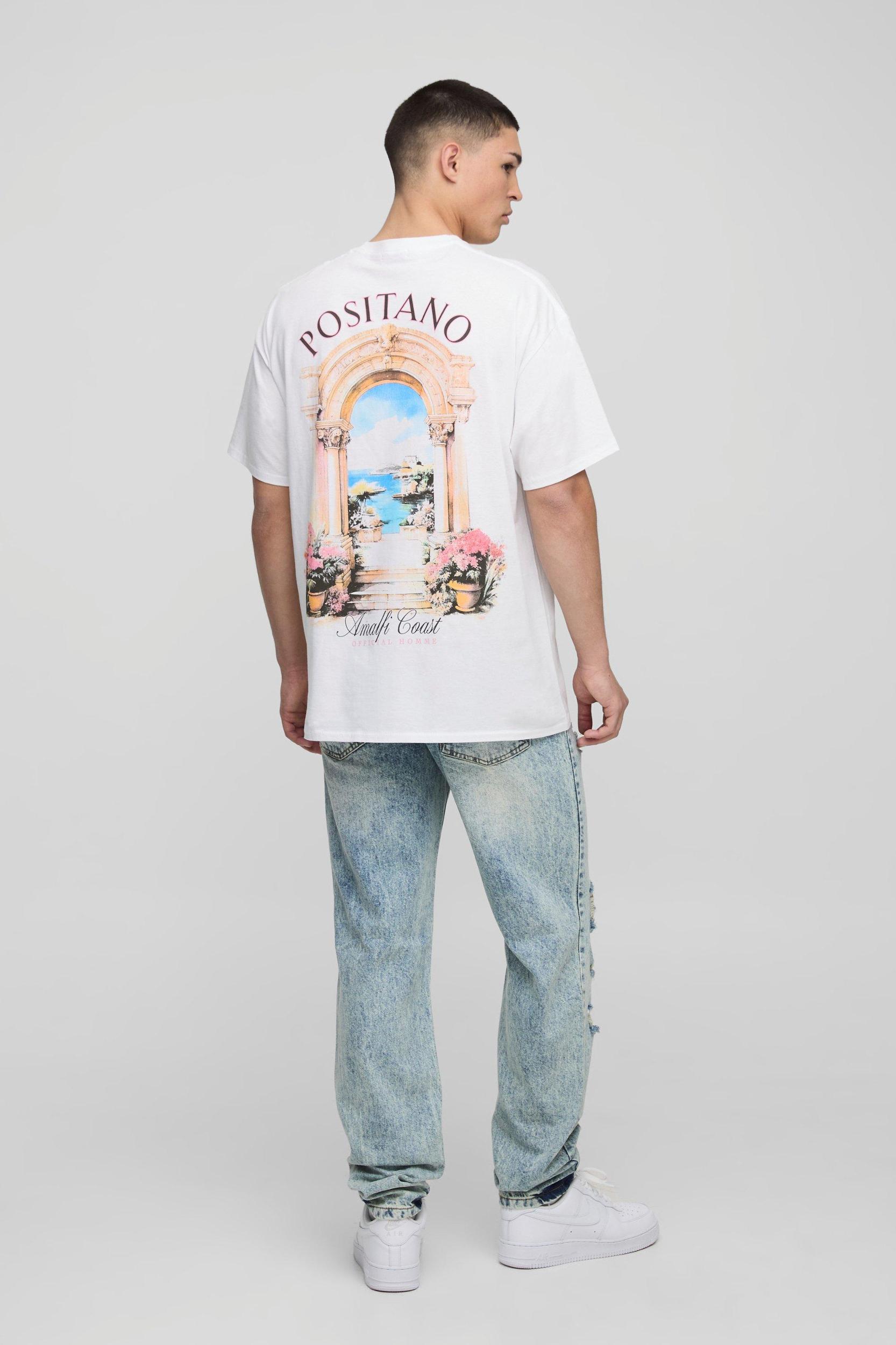 Slim Stacked Washed All Over Ripped Jeans | boohooMAN USA Product Image