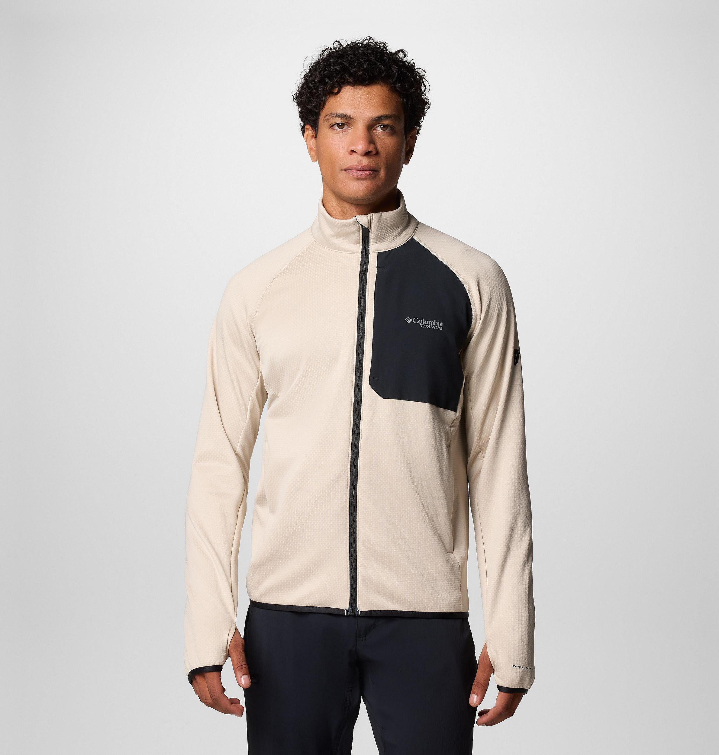 Columbia Mens Triple Canyon Grid Fleece II Full Zip Jacket- Product Image