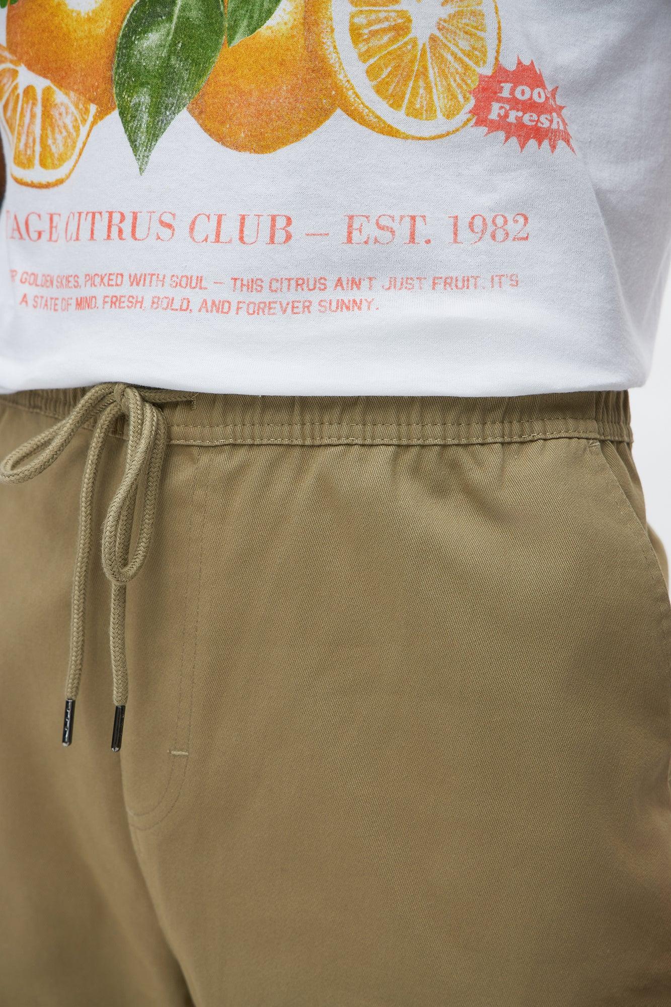 Slim Mission Ready Cargo Pants - Olive Male Product Image