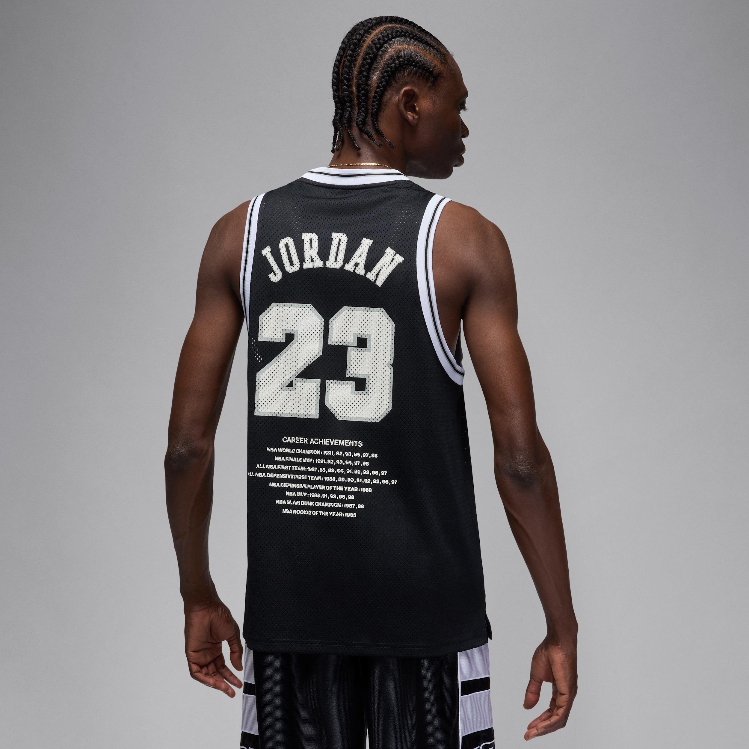 Mens Jordan Essentials Summer Jersey | HF9375-100 Product Image