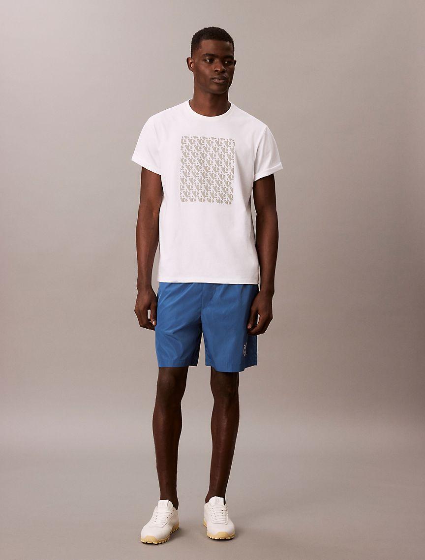 Monogram Graphic Pull-On Shorts Product Image