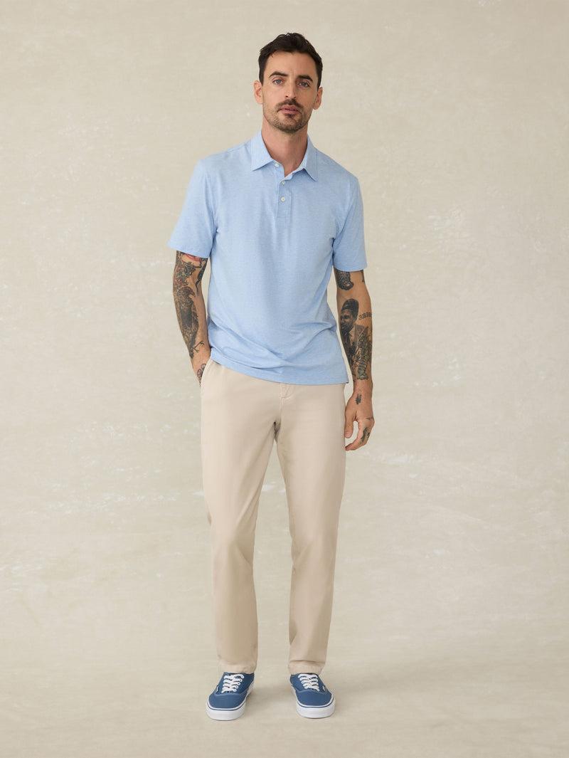 Short-Sleeve Movement™ Polo Shirt - Cardiff Blue Heather Product Image