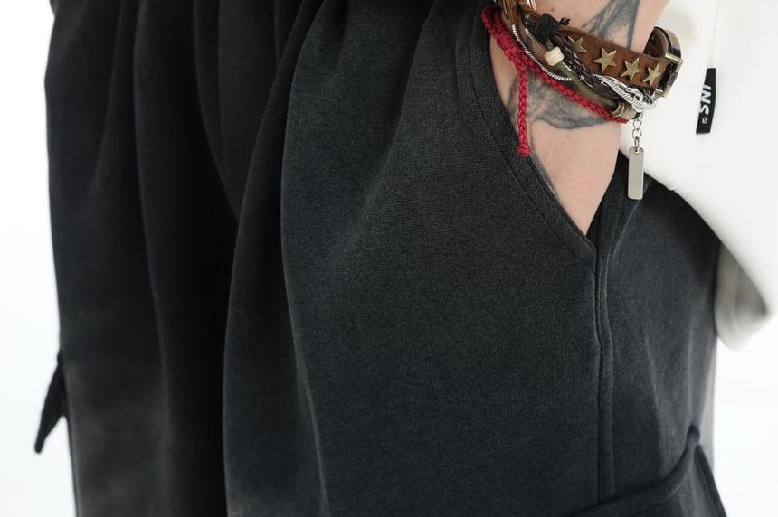 Washed Cargo Jorts Product Image