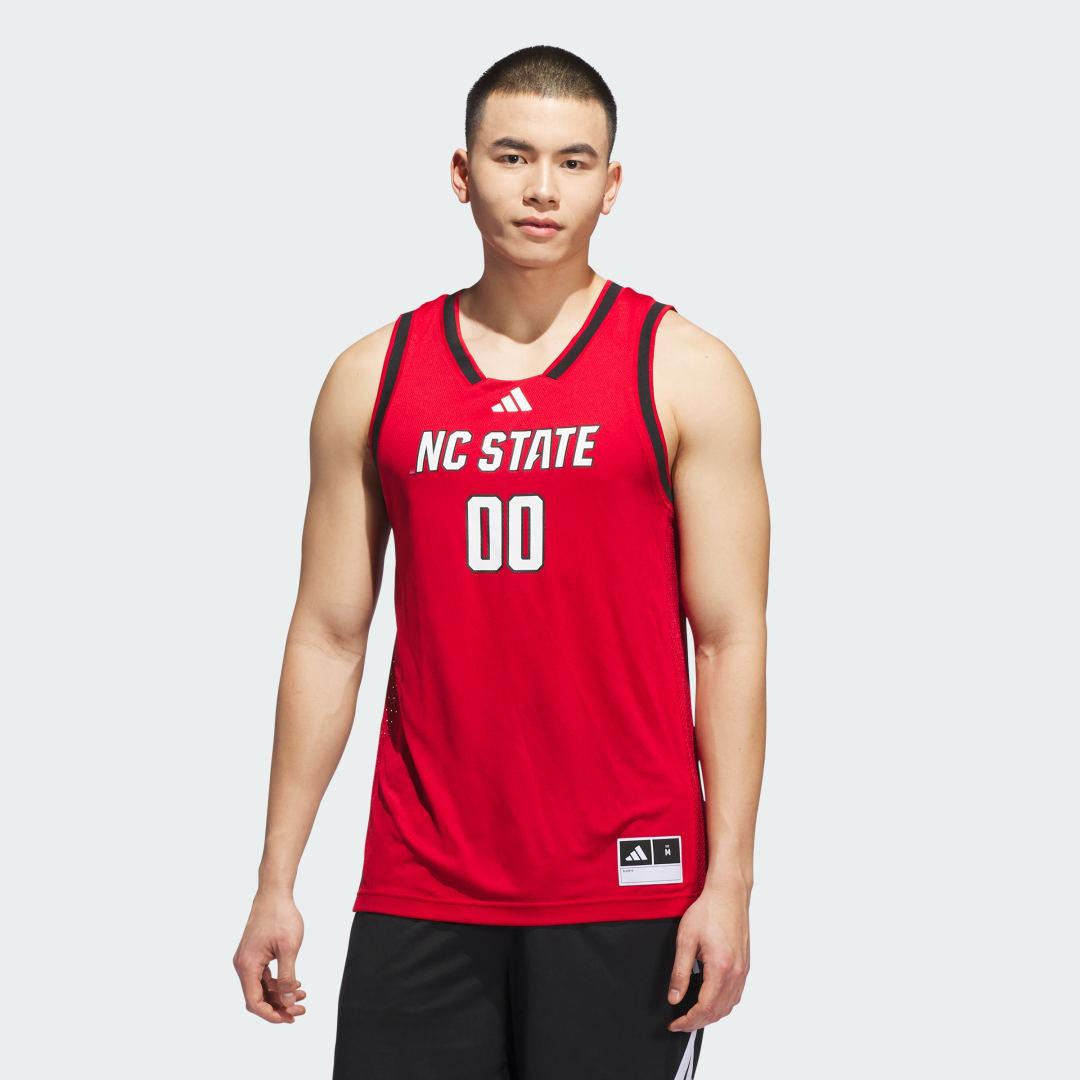 adidas NC State Swingman Jersey Multi L Mens Product Image