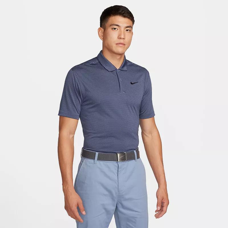 Men's Nike Striped Dri-FIT Golf Polo,  Product Image
