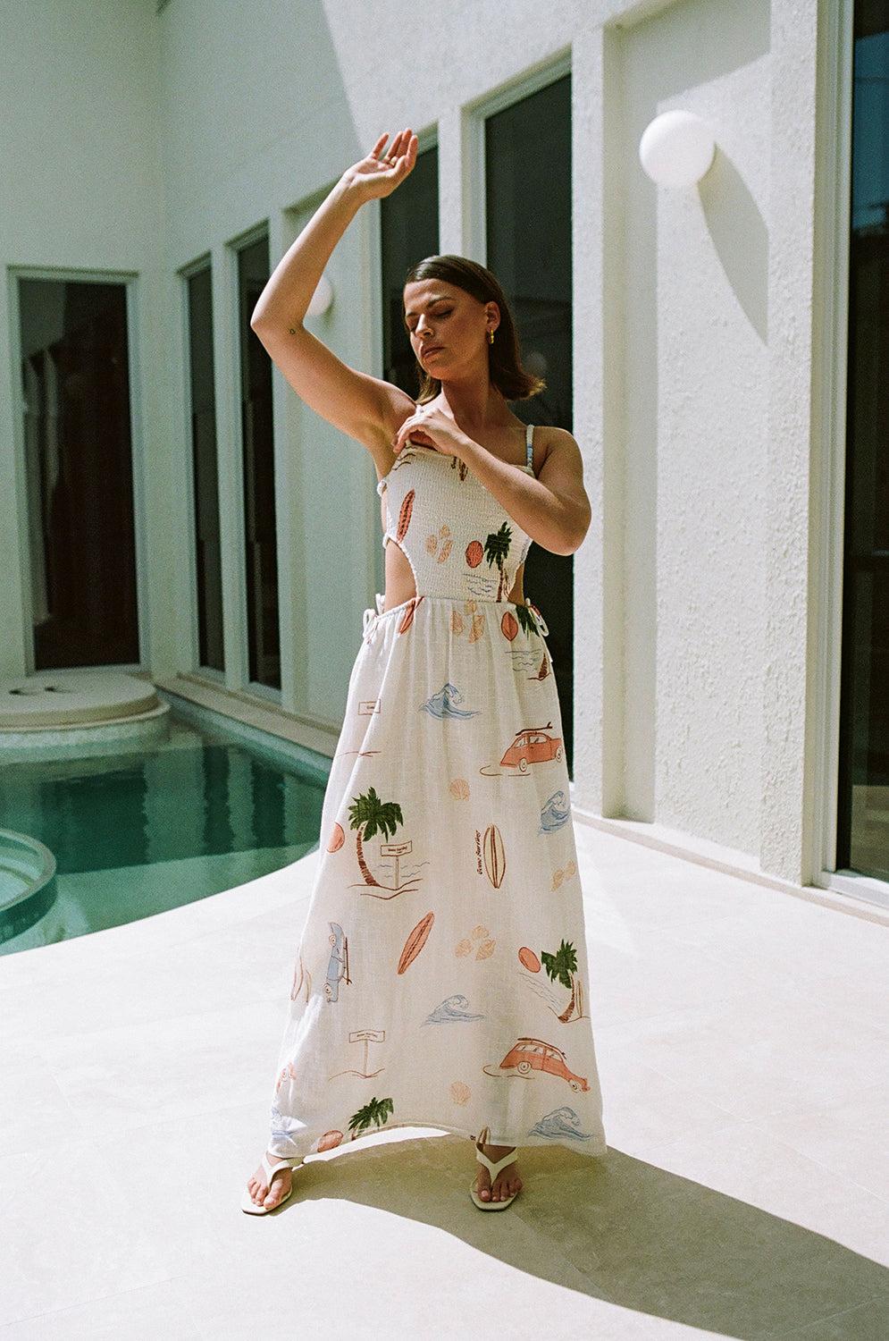 Backless Axelle Dress Product Image