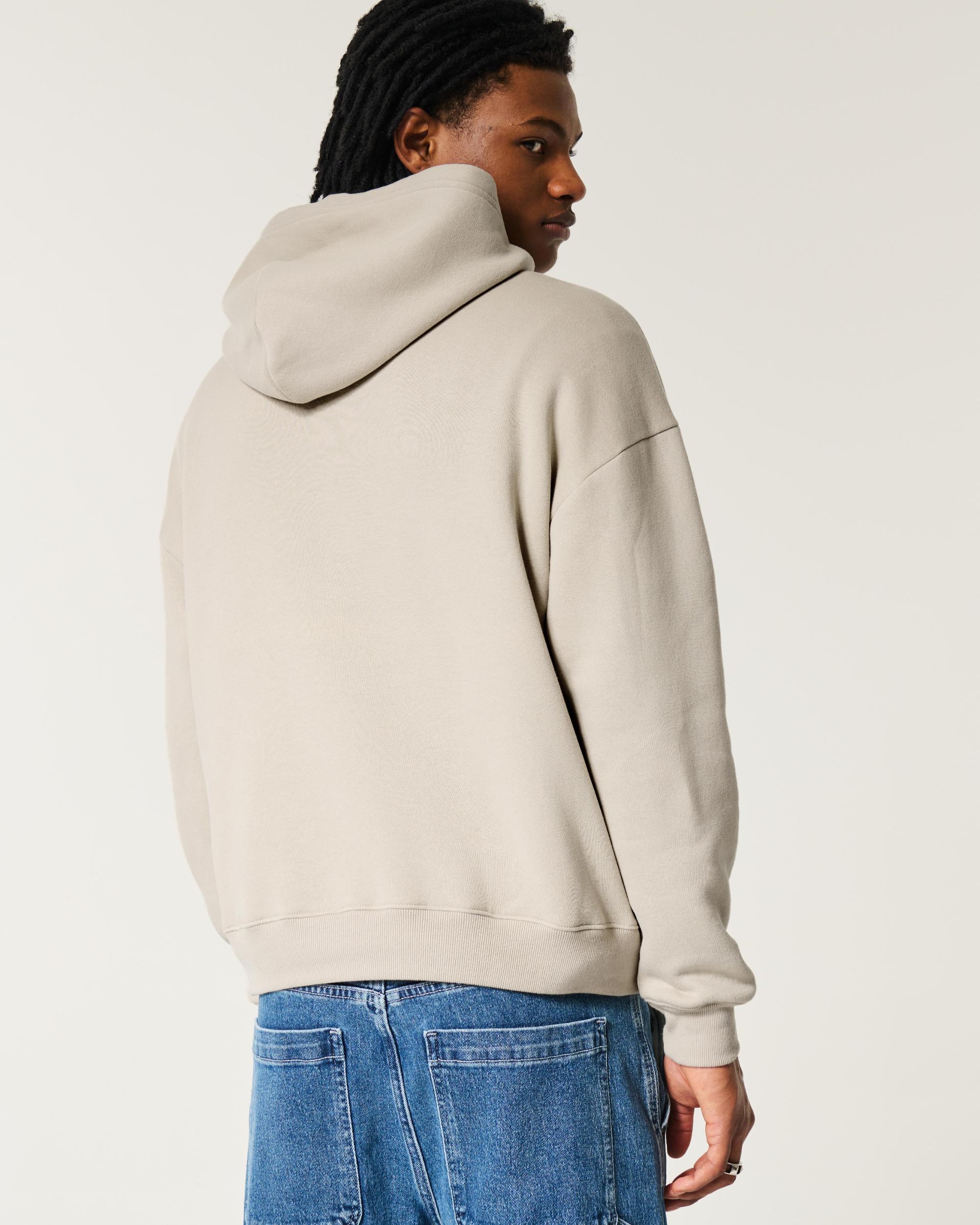 Boxy Washed Hoodie Product Image