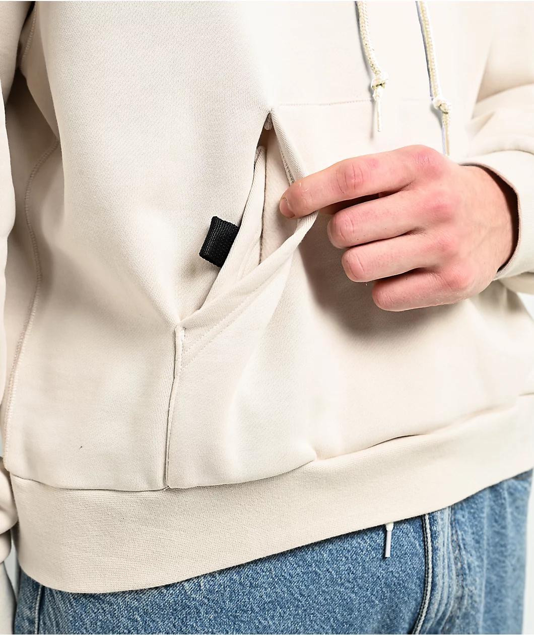 Nike SB Skate Light Orewood Brown Hoodie Product Image