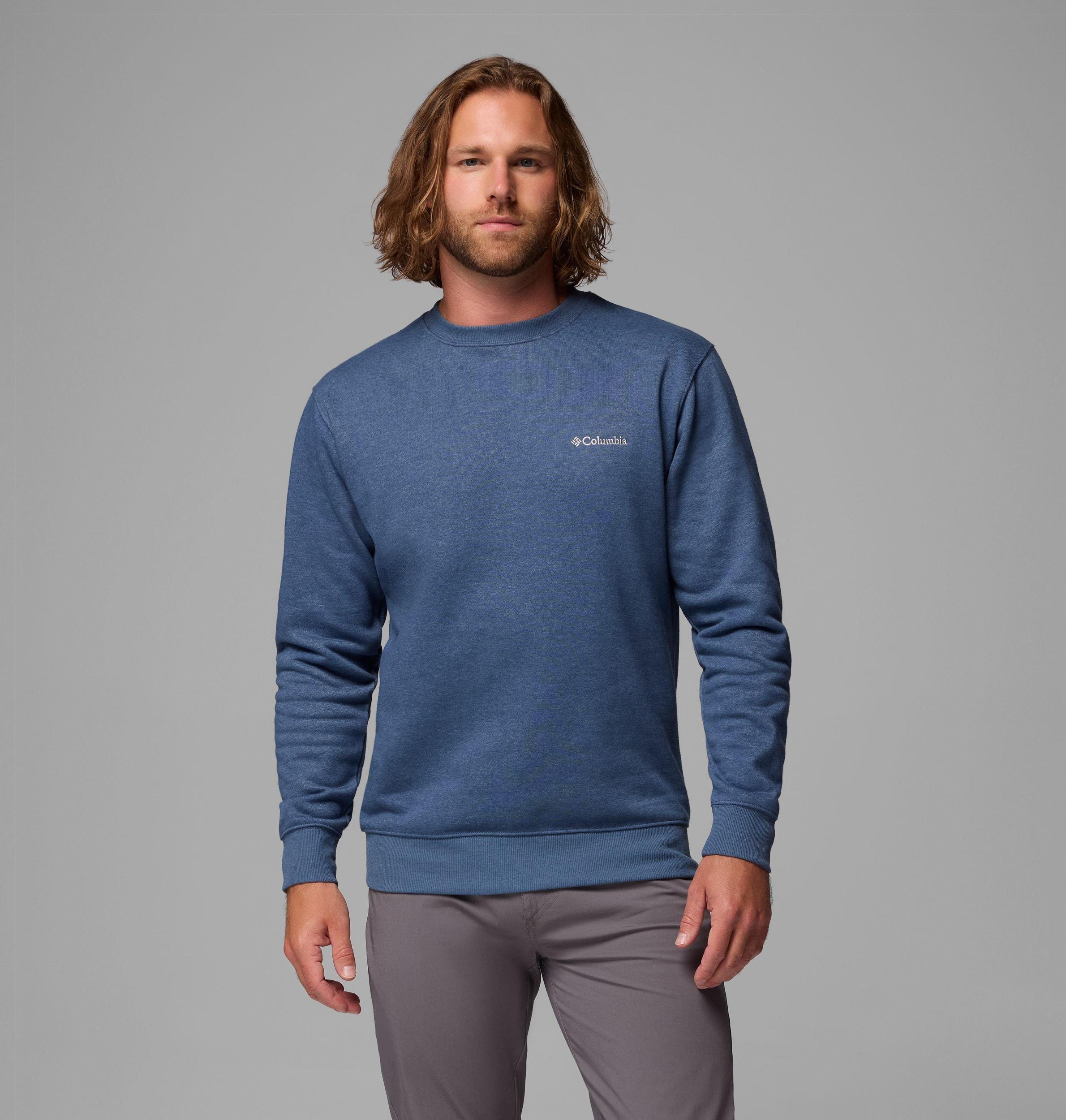 Columbia Mens Hart Mountain II Crew Sweatshirt - Tall- Product Image