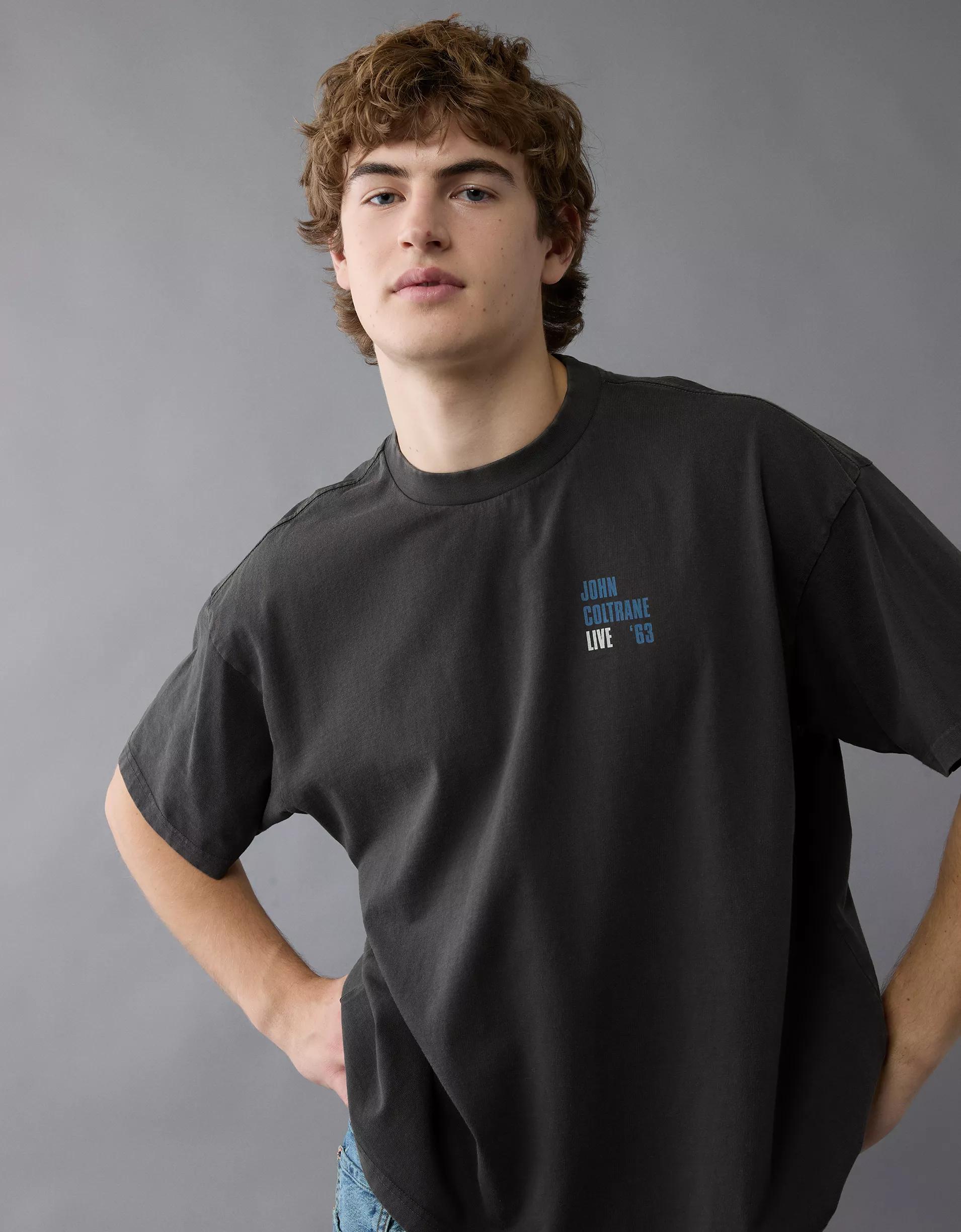 AE Boxy John Coltrane Graphic T-Shirt Product Image