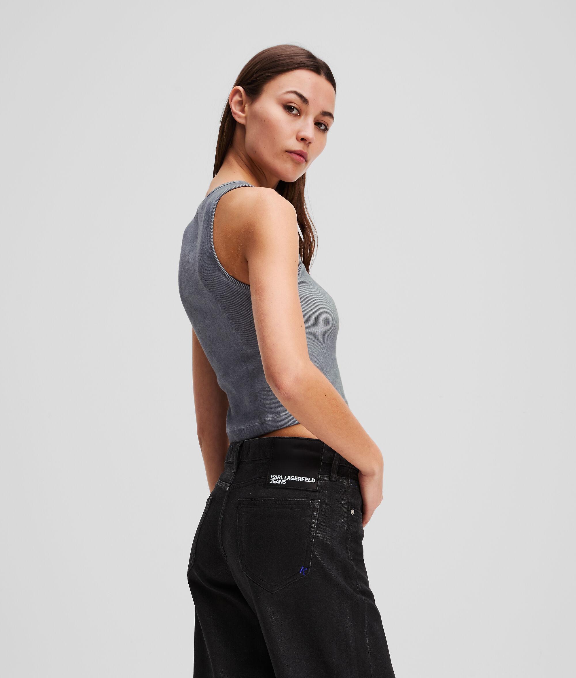 WASHED RIBBED TANK TOP Product Image