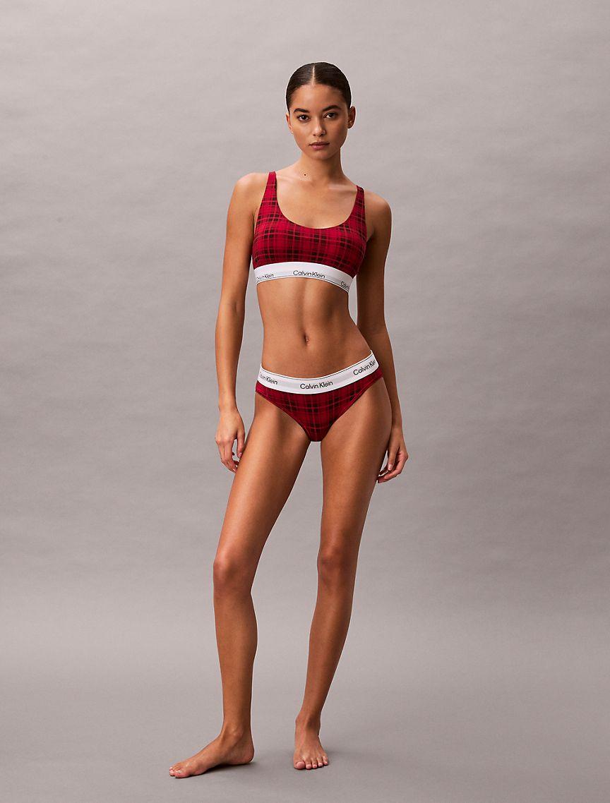 Icon Cotton Modal Lightly Lined Bralette Product Image