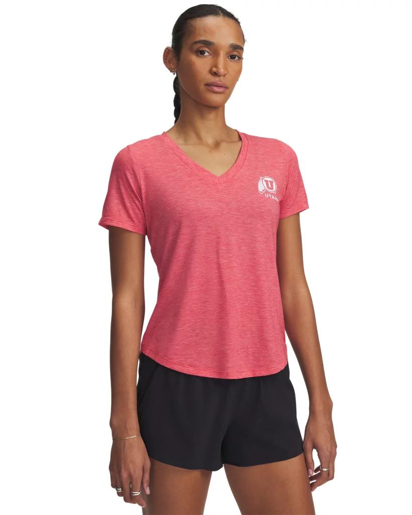 UA Breezy Jersey Collegiate V-Neck Product Image