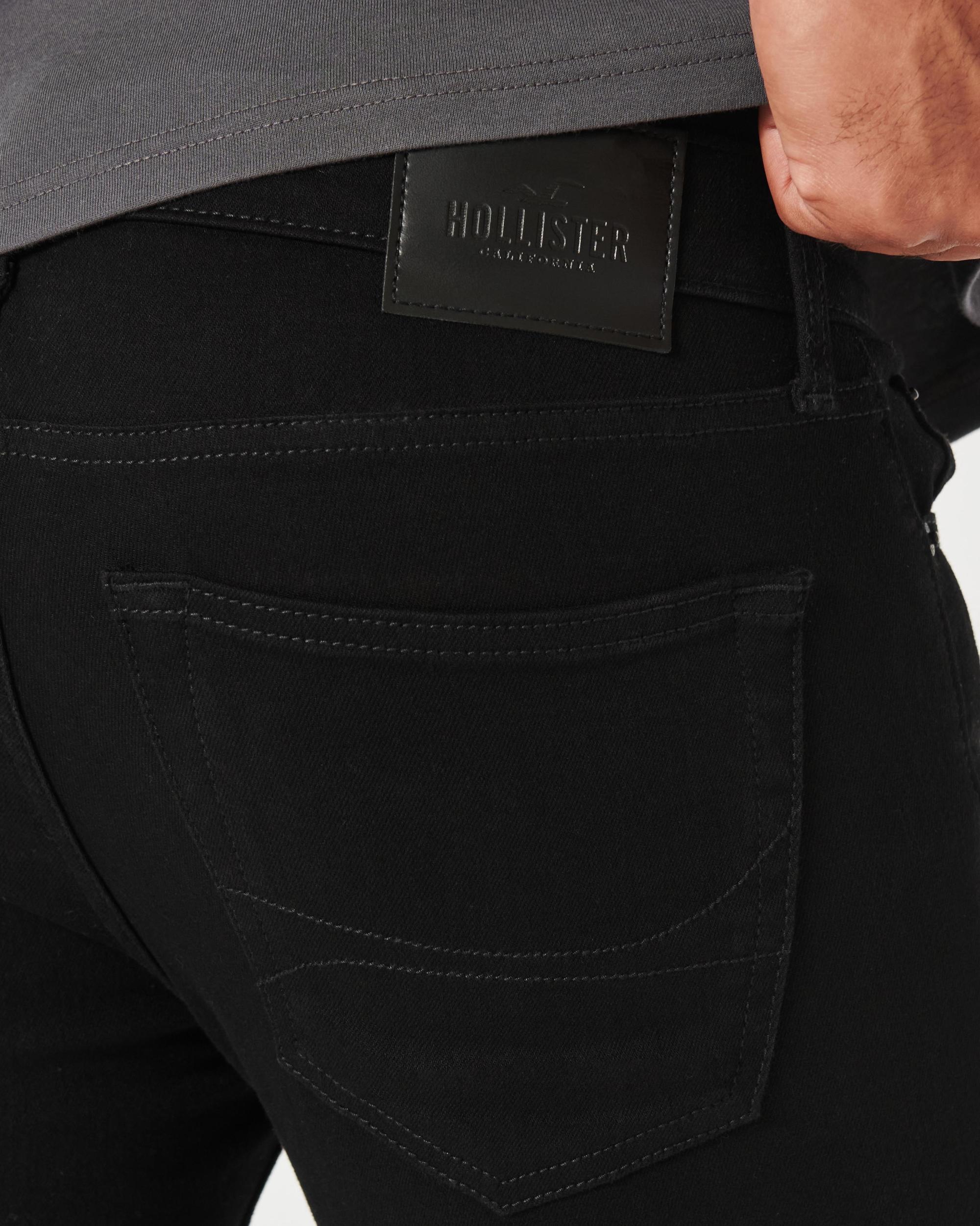 Black No Fade Skinny Jeans Product Image