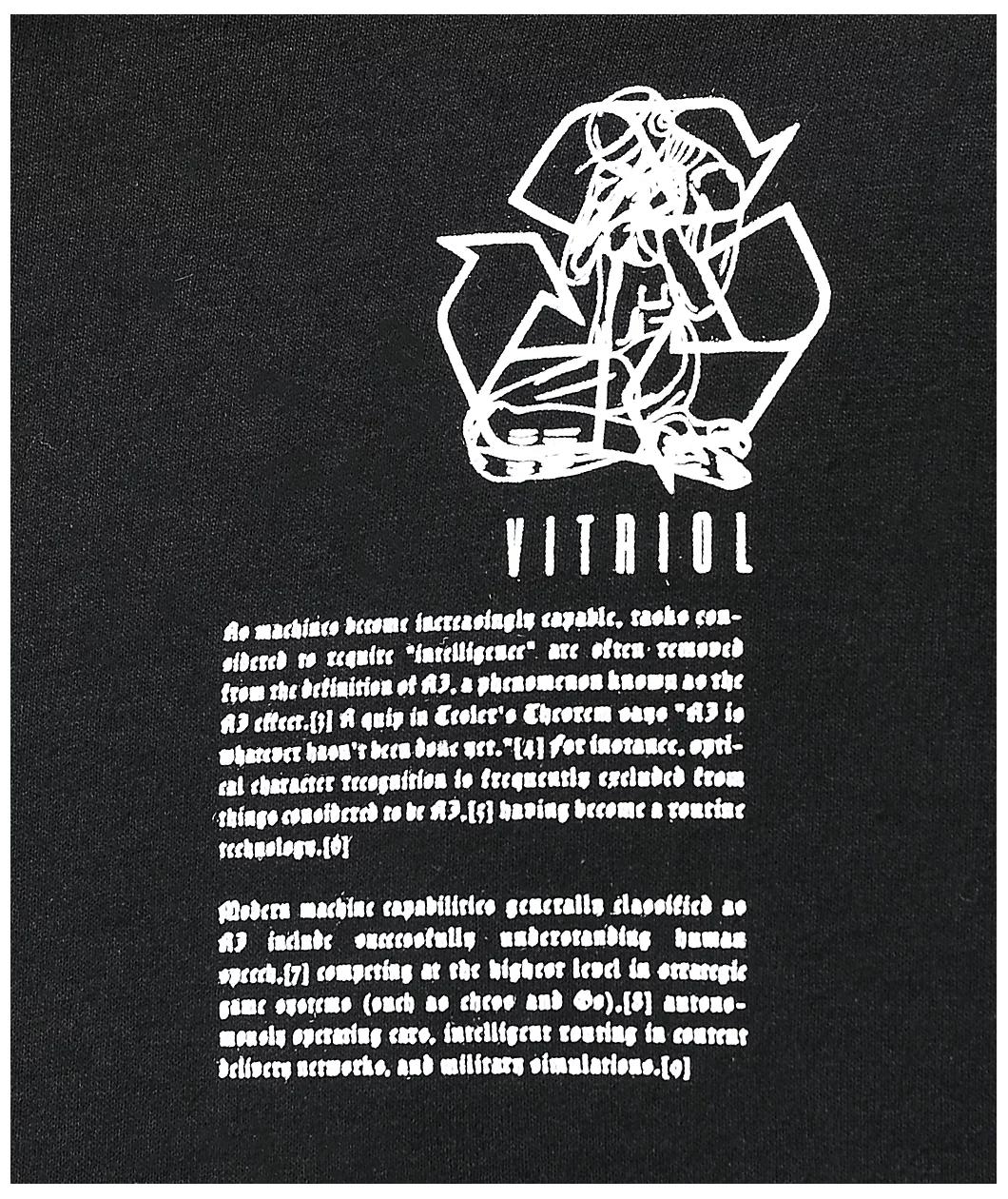 Vitriol Machines Black T-Shirt Product Image