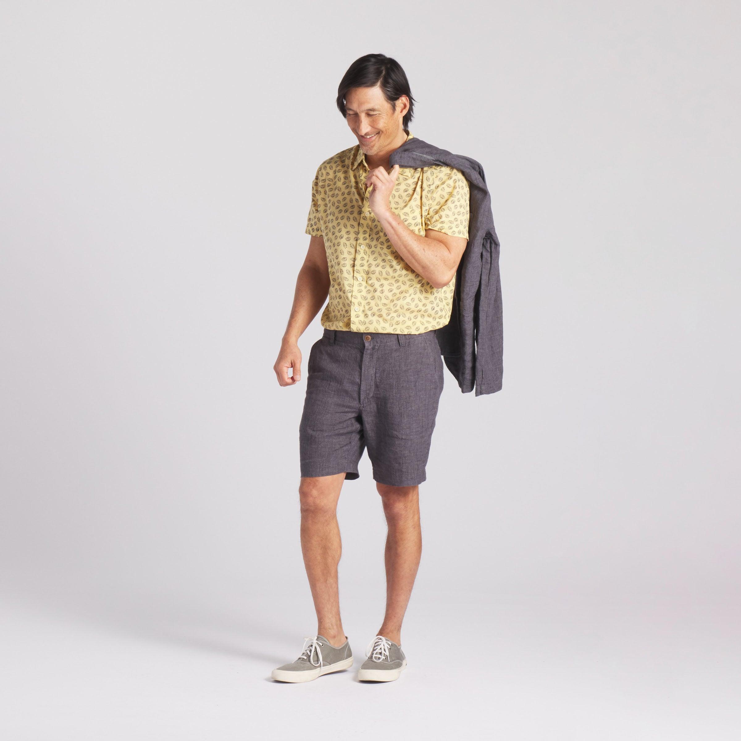 Portofino Featherweight Printed Short Sleeve - Sahara Sun Product Image