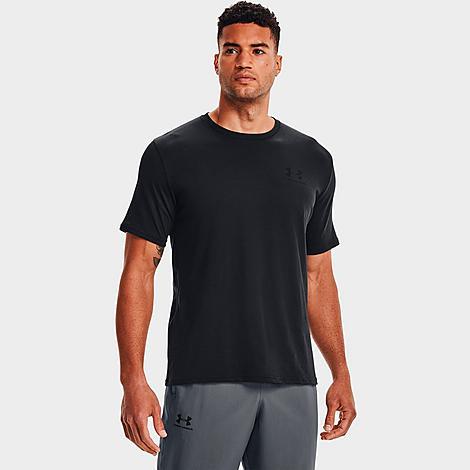 Under Armour Mens Sportstyle Logo T-Shirt in Black Product Image