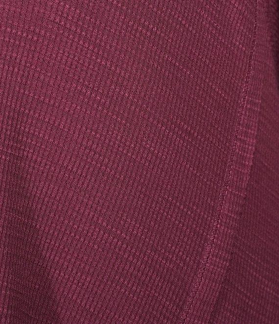 Westbound Plus Size Long Sleeve Crew Neck Asymmetrical Hem Top Product Image