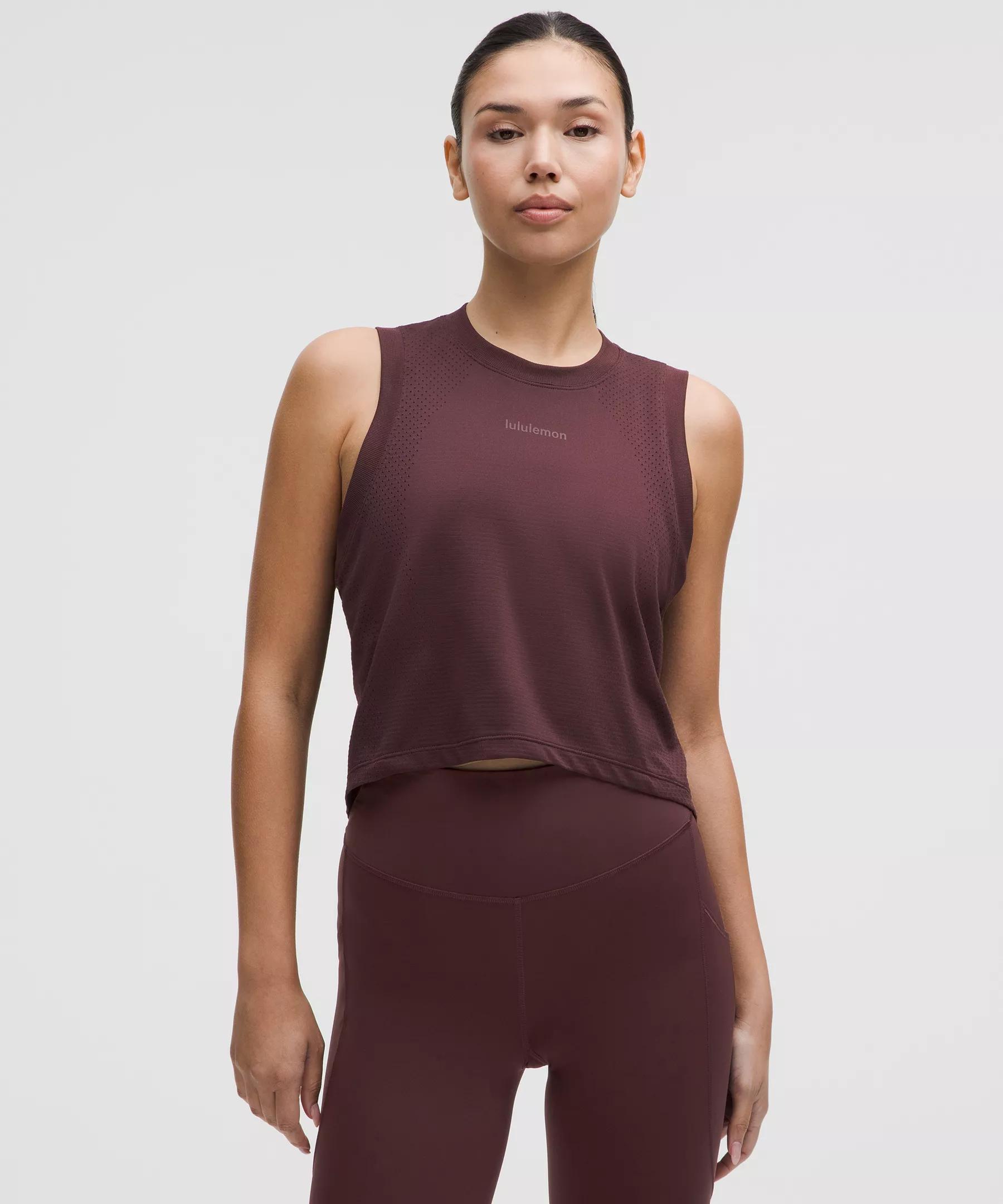 Swiftly High-Low Cropped Tank Top Product Image