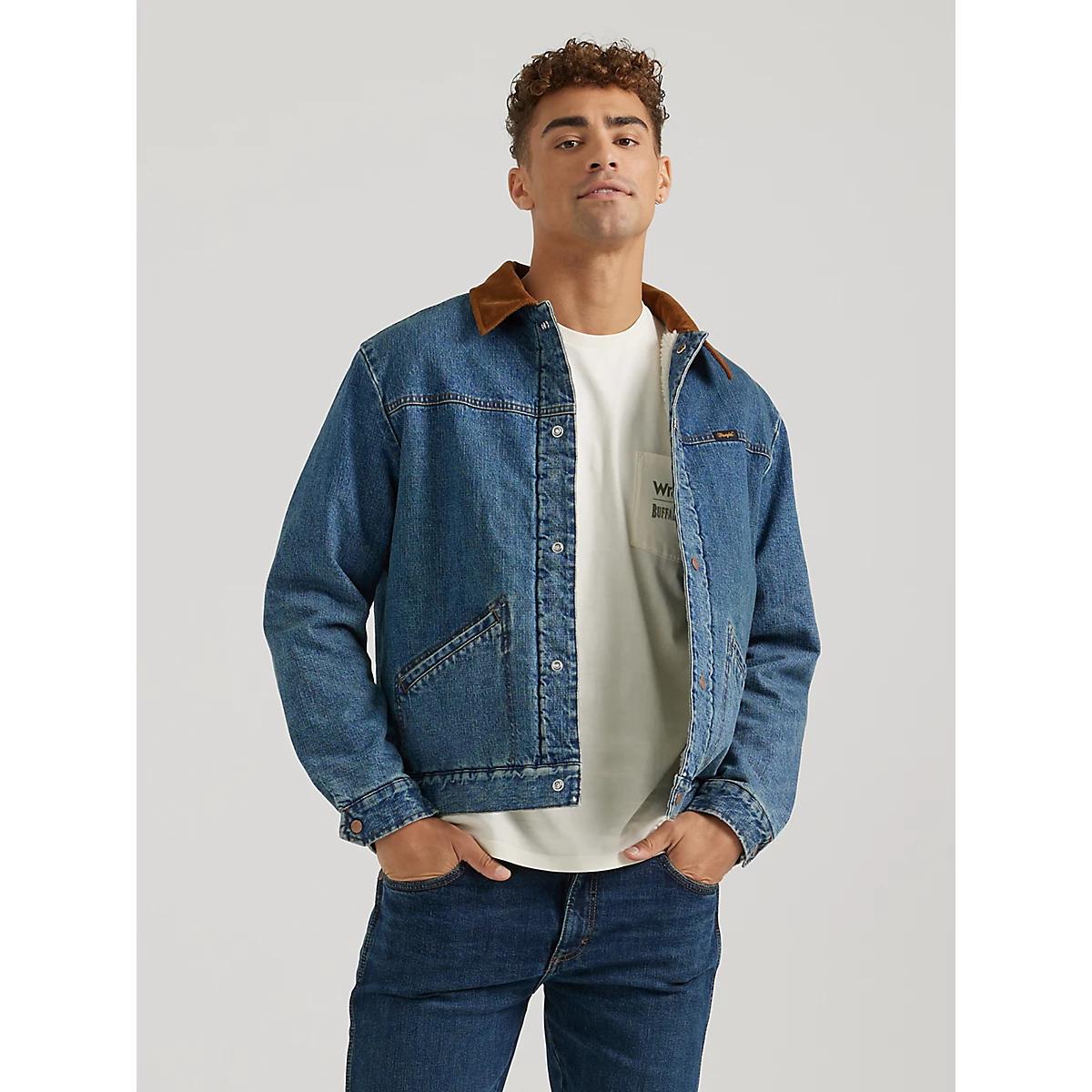 Wrangler x Buffalo Trace™ Men's Barrel House Jacket | Men's JACKETS & OUTERWEAR | Wrangler® Product Image