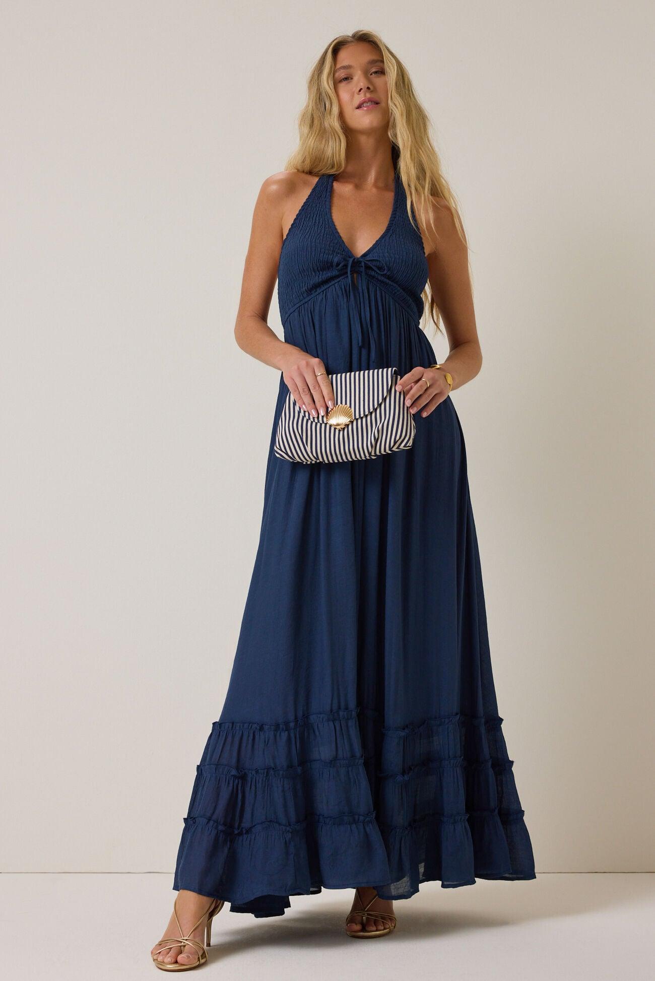 August Halter Maxi Dress Product Image