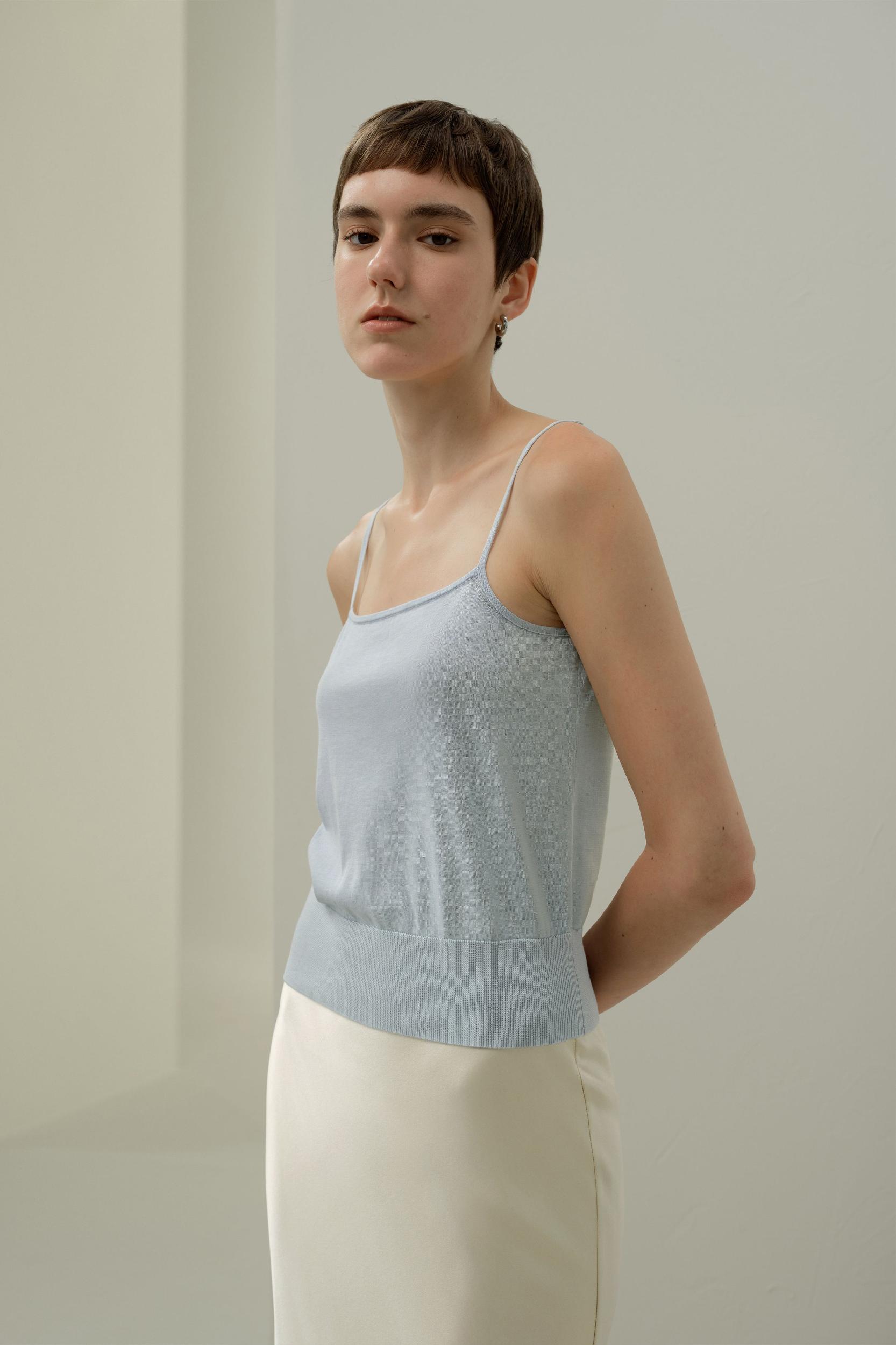 Silk Cotton Blend Cardigan Set Product Image