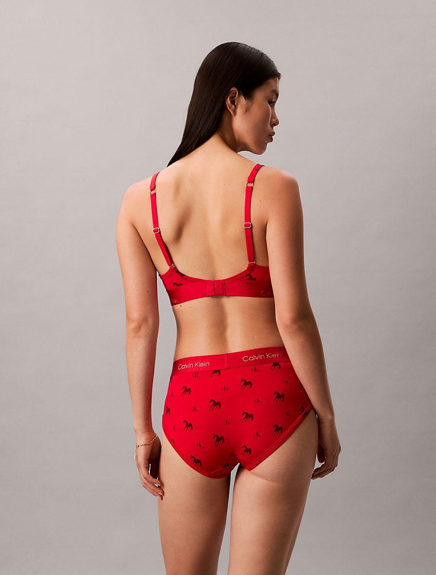 Lunar New Year Lightly Lined Triangle Bralette Product Image