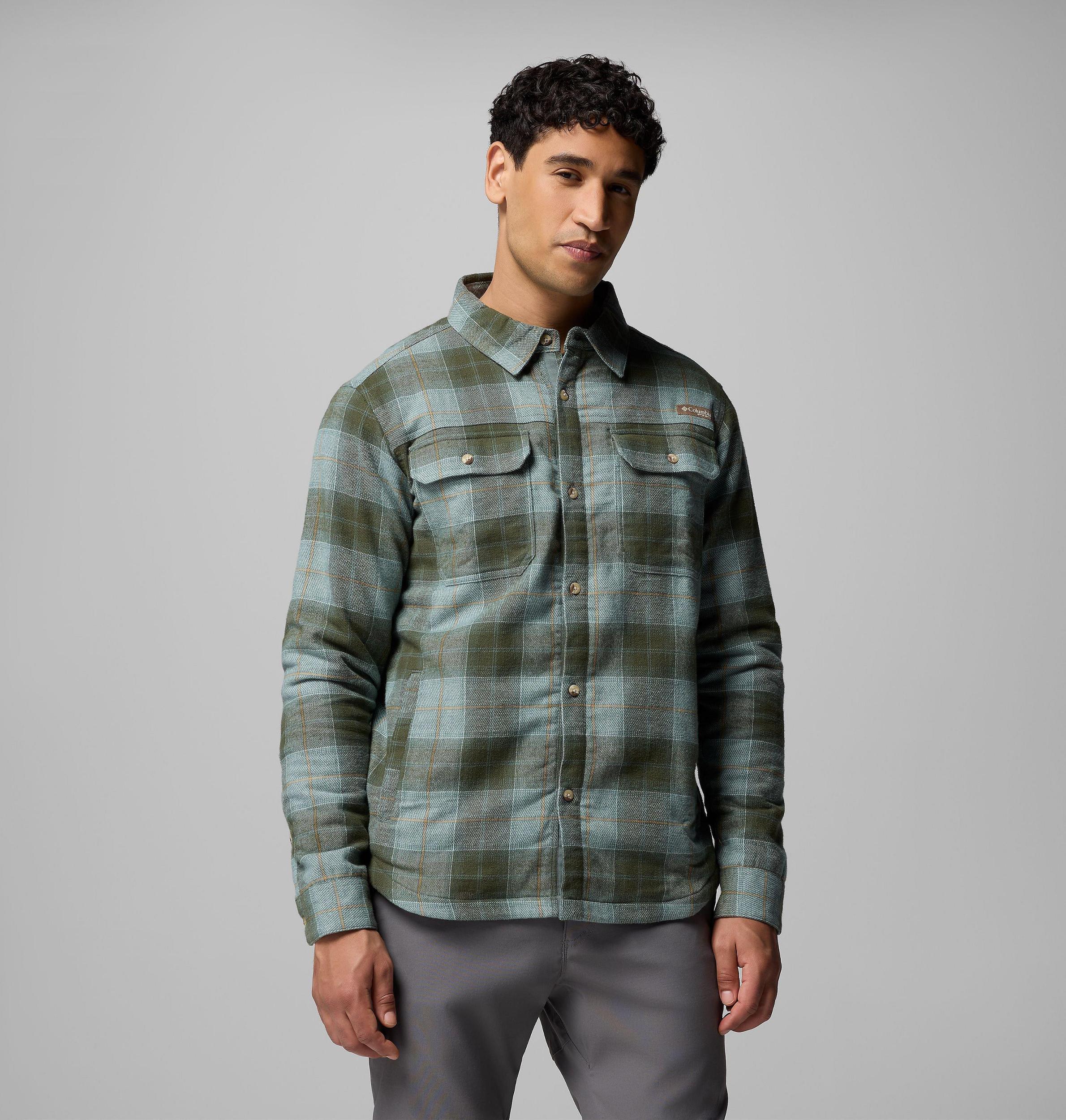 Columbia Mens Saddle Point Warm Lined Flannel- Product Image