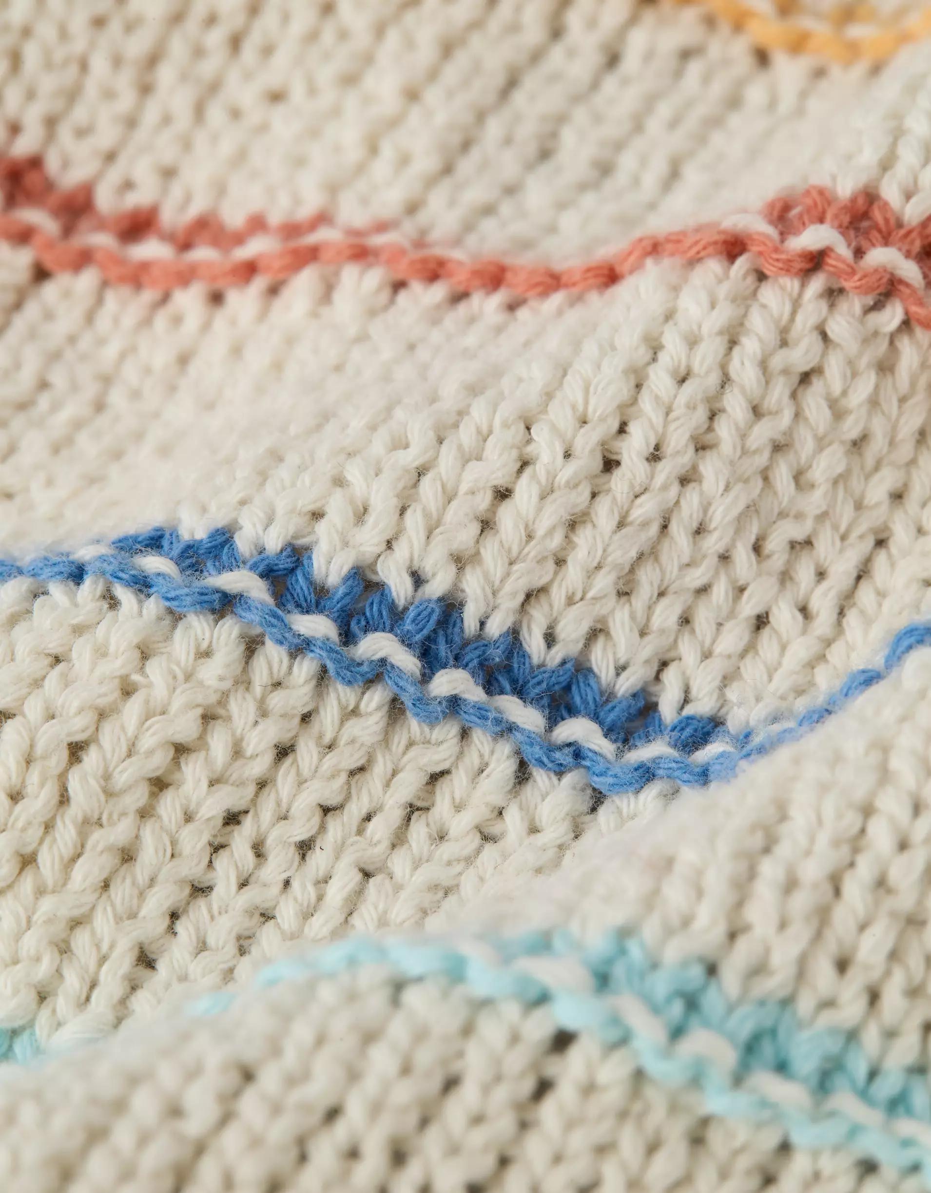 AE Pride Cropped Tie Back Sweater Tank Top Product Image