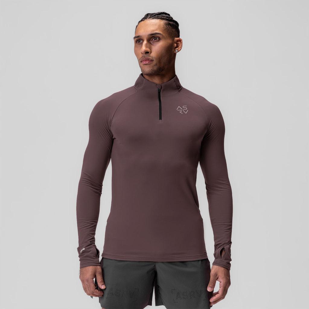 0906. Thermal Training Quarter Zip - Nightshade "Cyber" Product Image