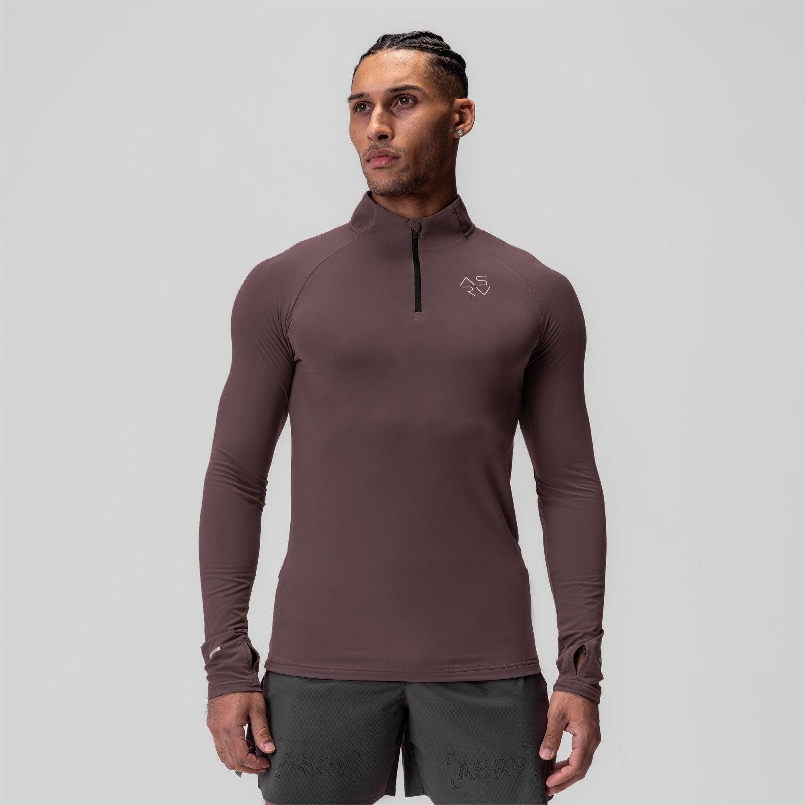 0906. Thermal Training Quarter Zip - Nightshade "Cyber" Product Image