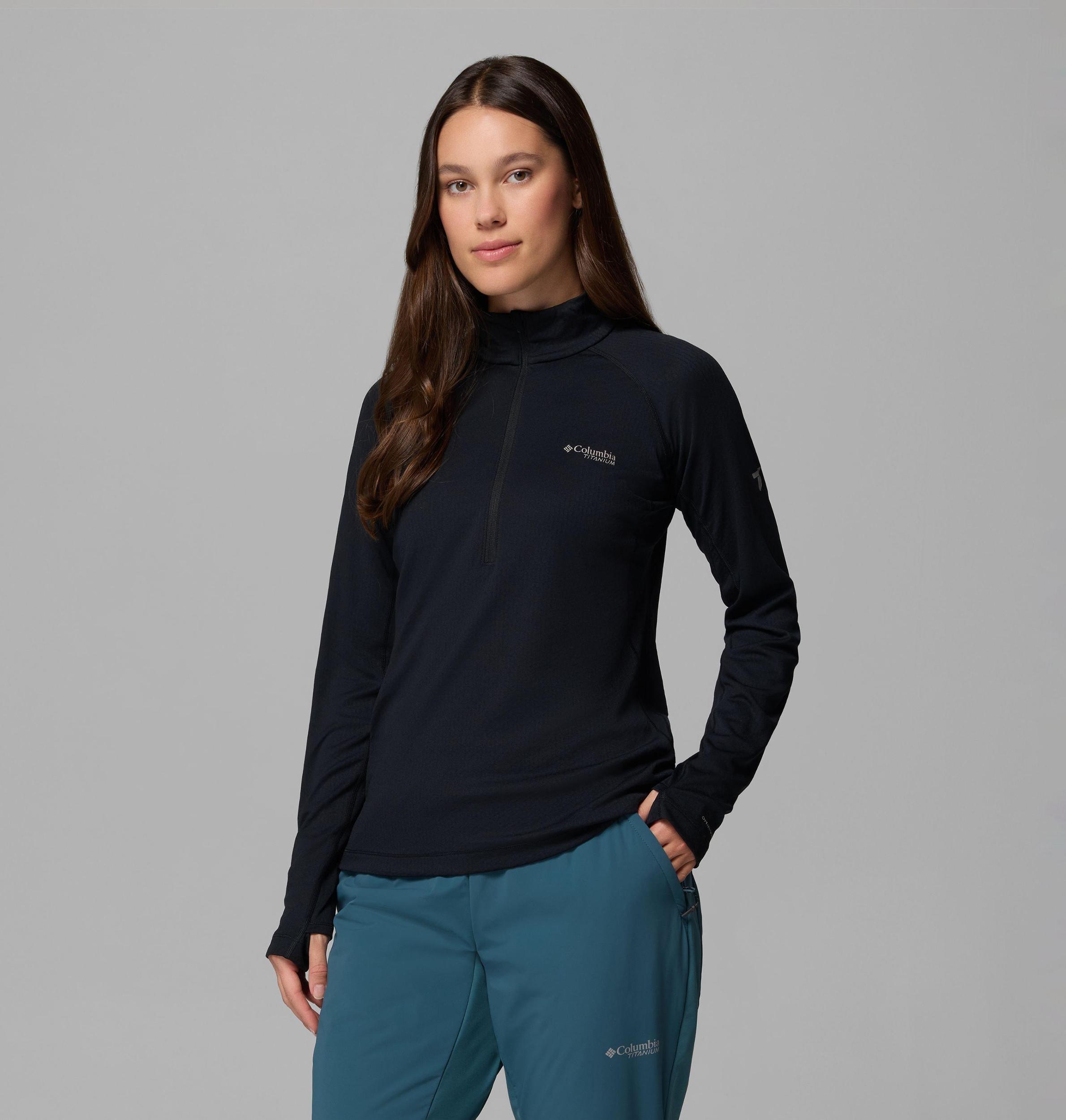Columbia Womens DriVenture Half Zip Shirt- Product Image