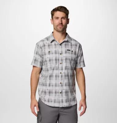 Columbia Mens Utilizer Printed Woven Short Sleeve Shirt- Product Image