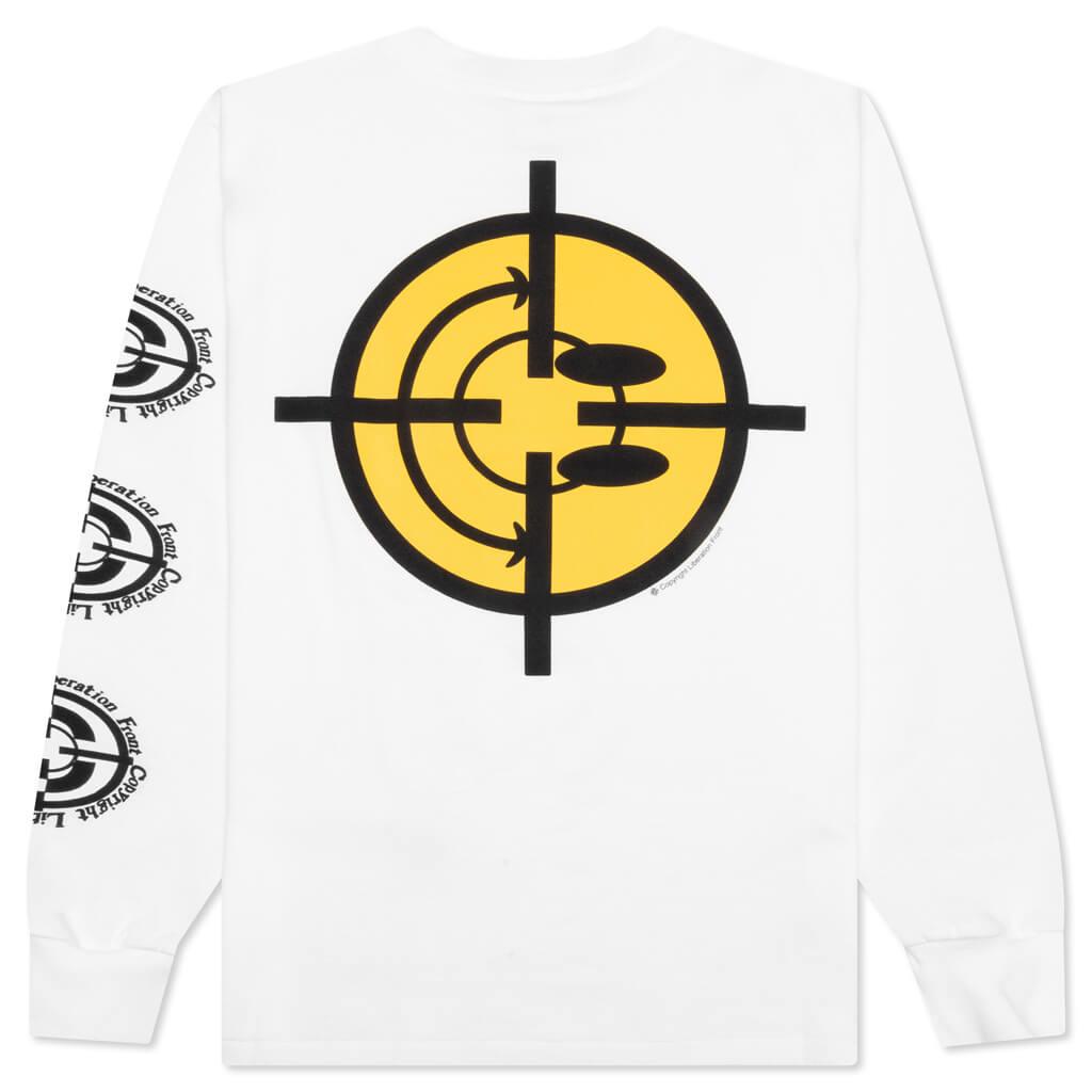 Target L/S Tee - White Male Product Image