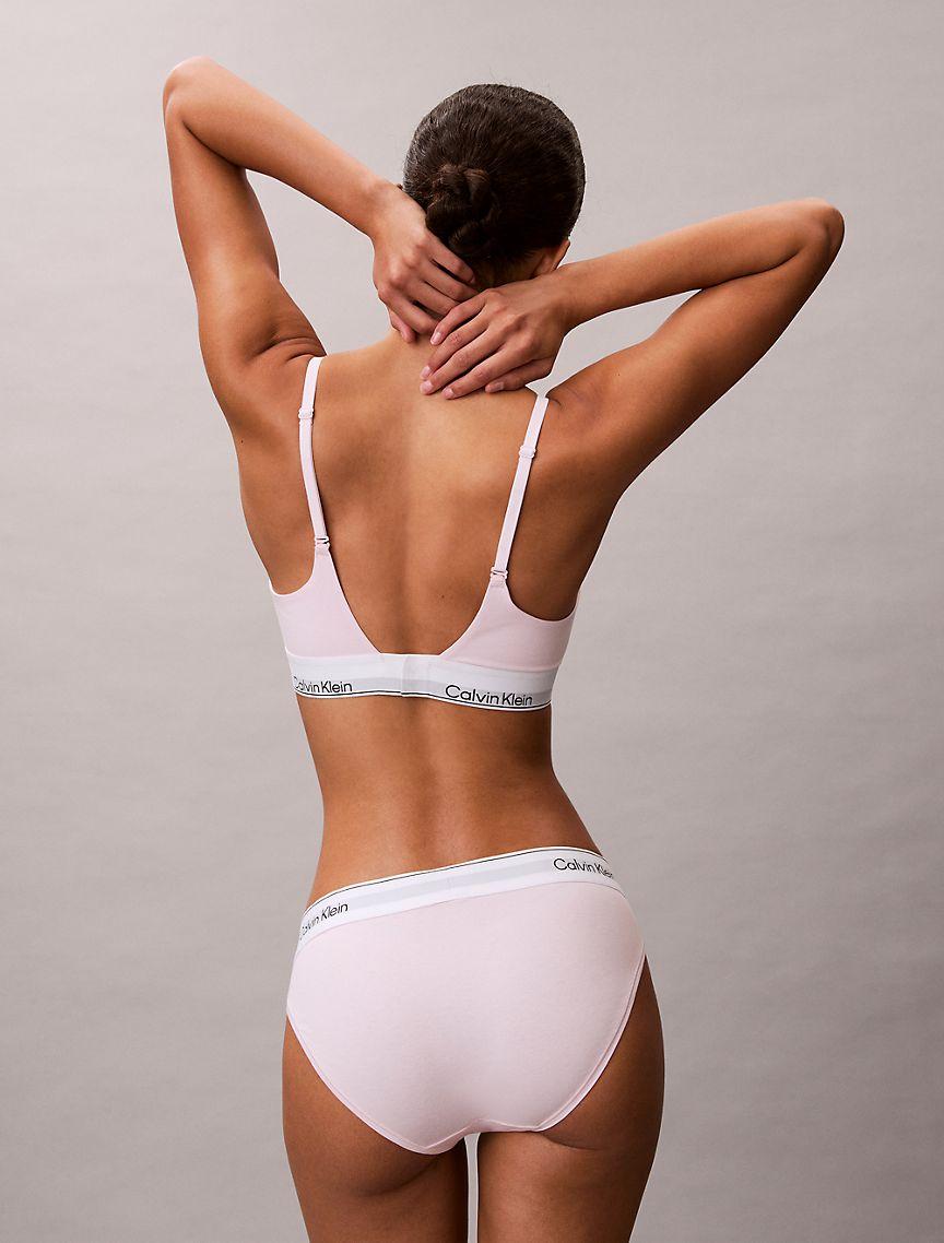 Icon Cotton Modal Plunge Bra Product Image