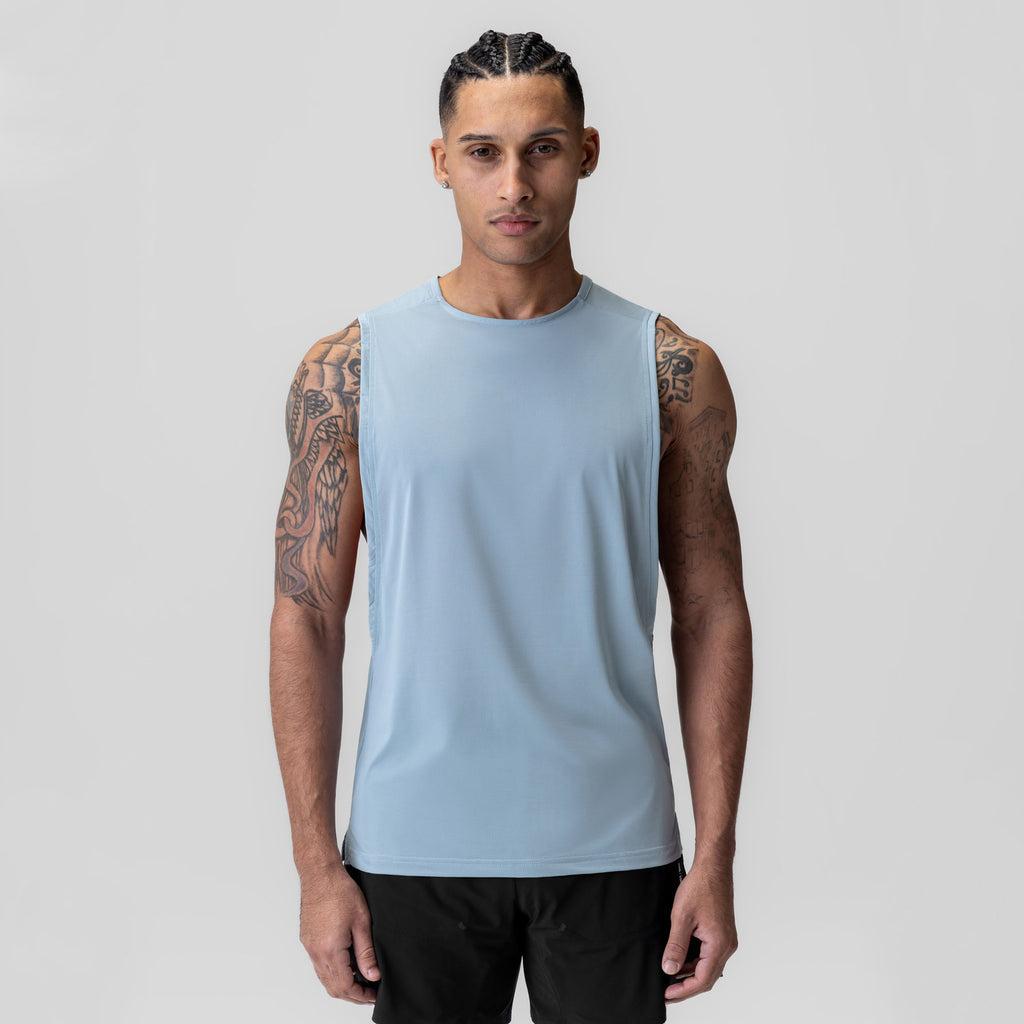 1061. Ice-Skin™ Muscle Tank - Light Sky Product Image