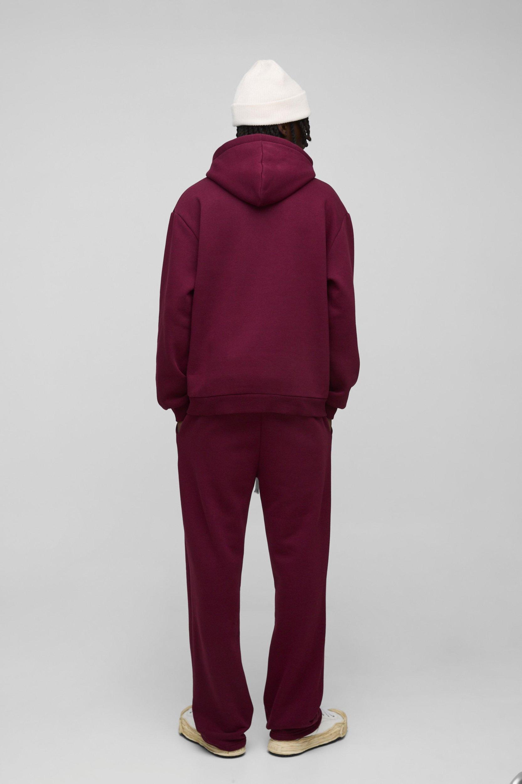 Oversized Fit Homme Print Tracksuit | boohooMAN USA Product Image