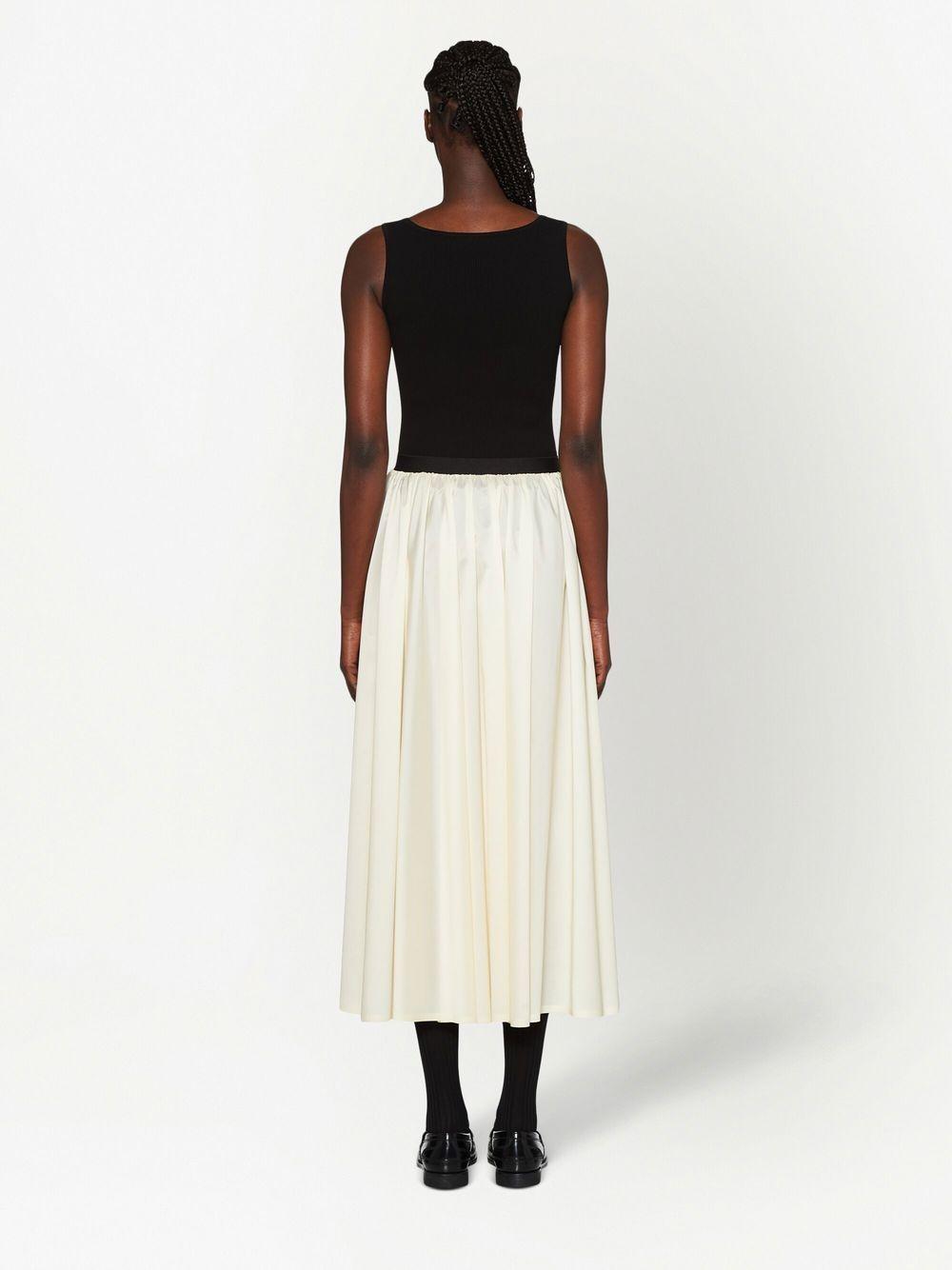 logo-knit ribbed tank top Product Image