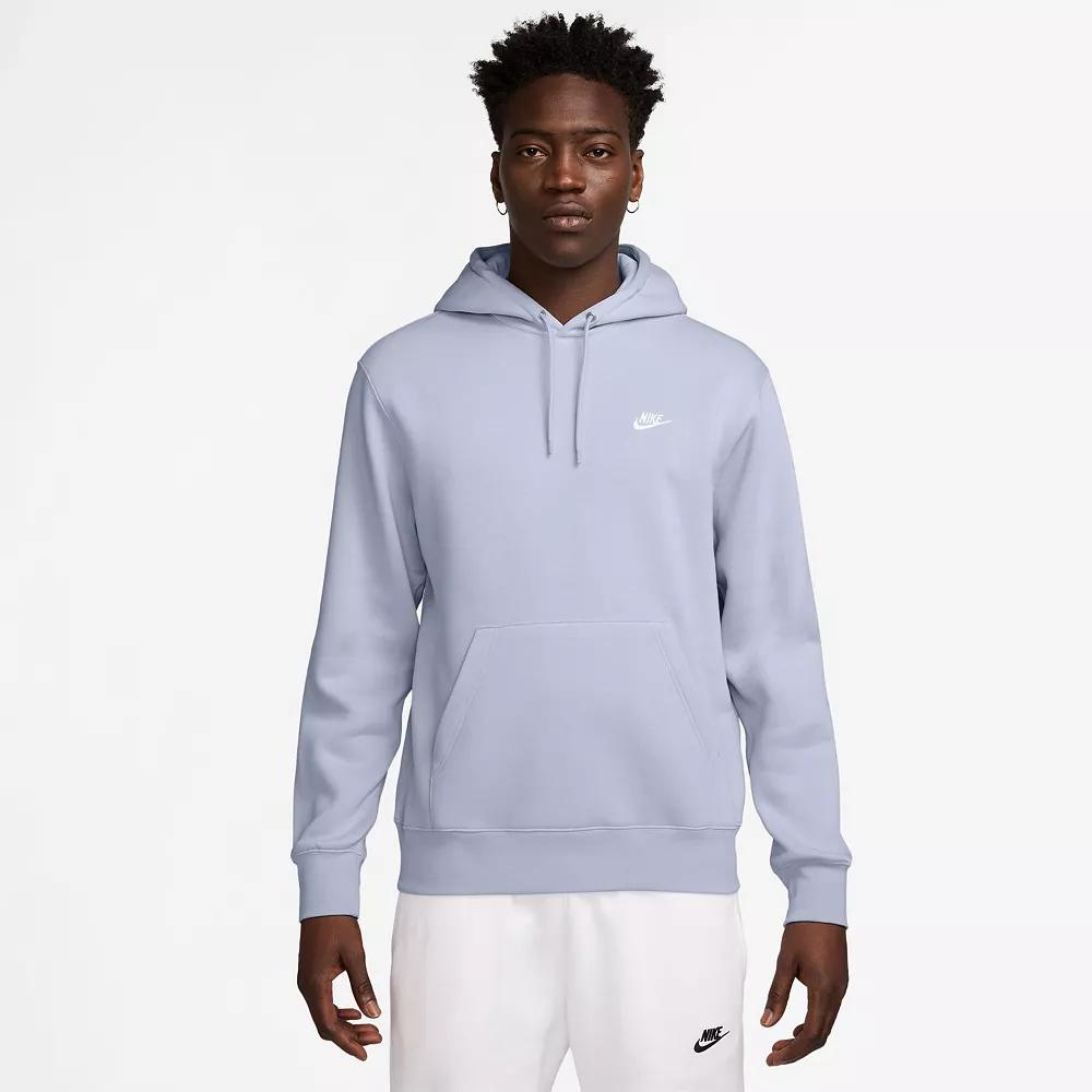 Big & Tall Nike Club Pull-Over Fleece Hoodie, Men's,  Product Image