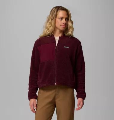 Columbia Womens Stellar Path Fleece Bomber Full Zip Jacket- Product Image