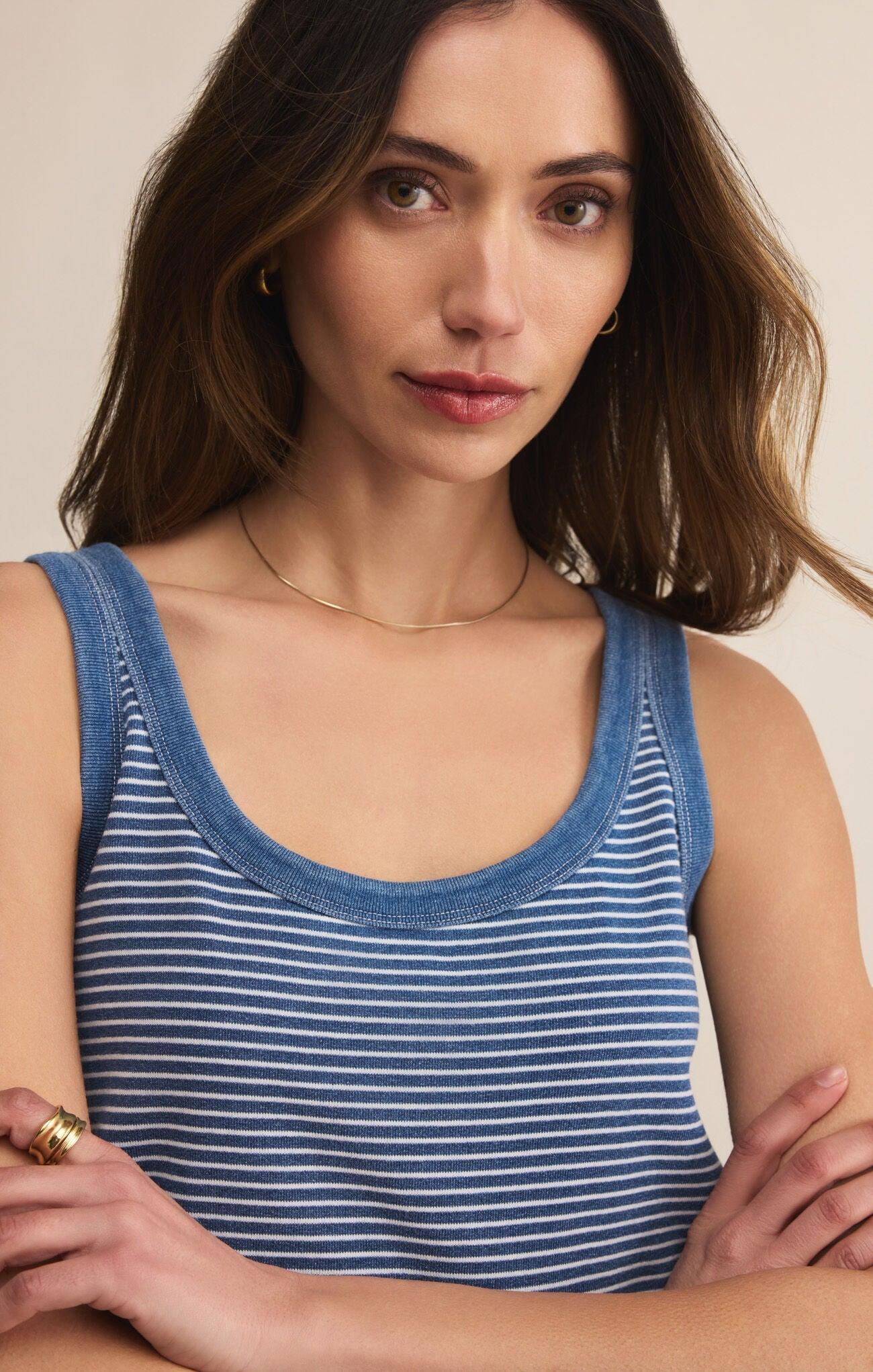 Mathis Striped Mini Dress Product Image