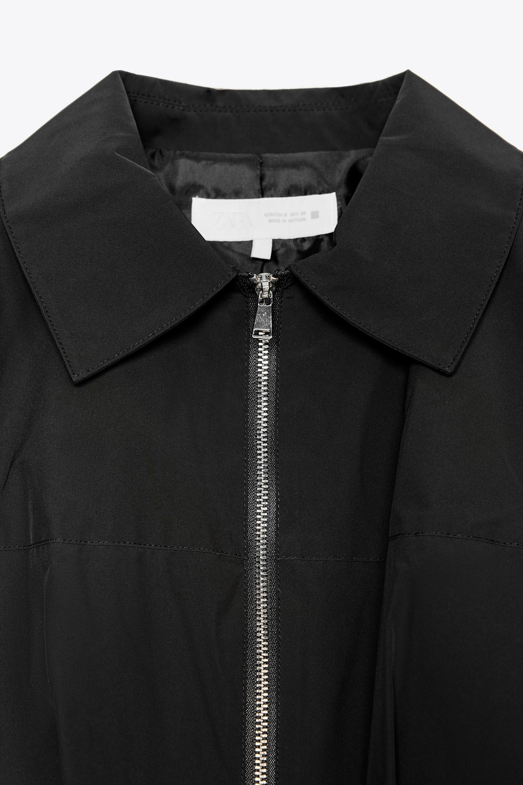 PLEATED CROPPED JACKET Product Image