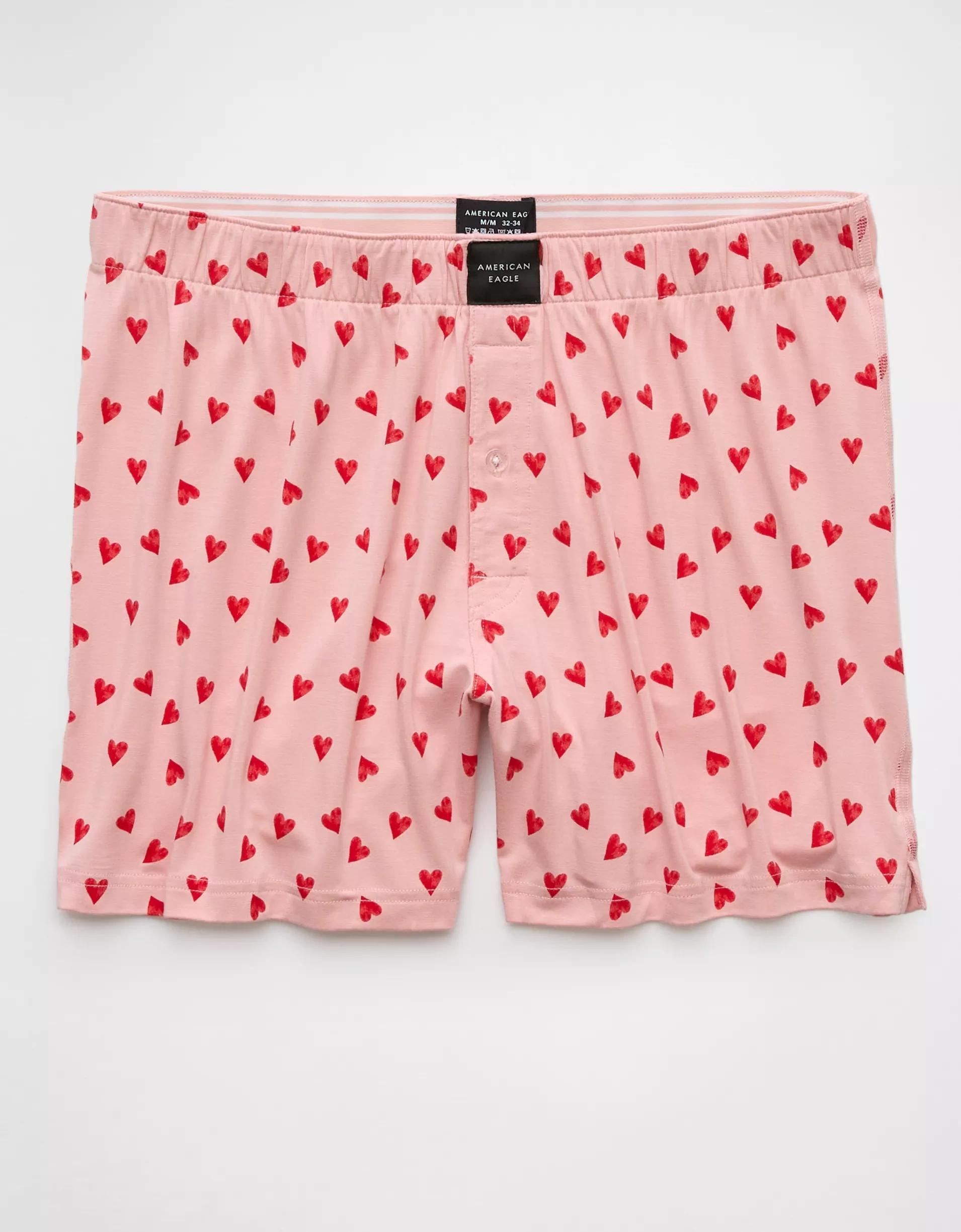 AEO Men's Mushrooms 4.5" Ultra Soft Boxer Brief Product Image