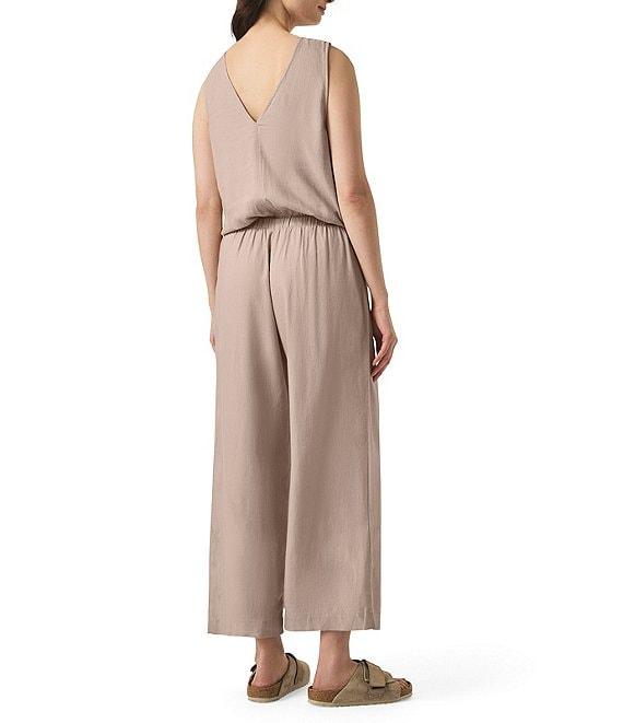 Splendid Kali V-Neck Sleeveless Wide Leg Jumpsuit Product Image