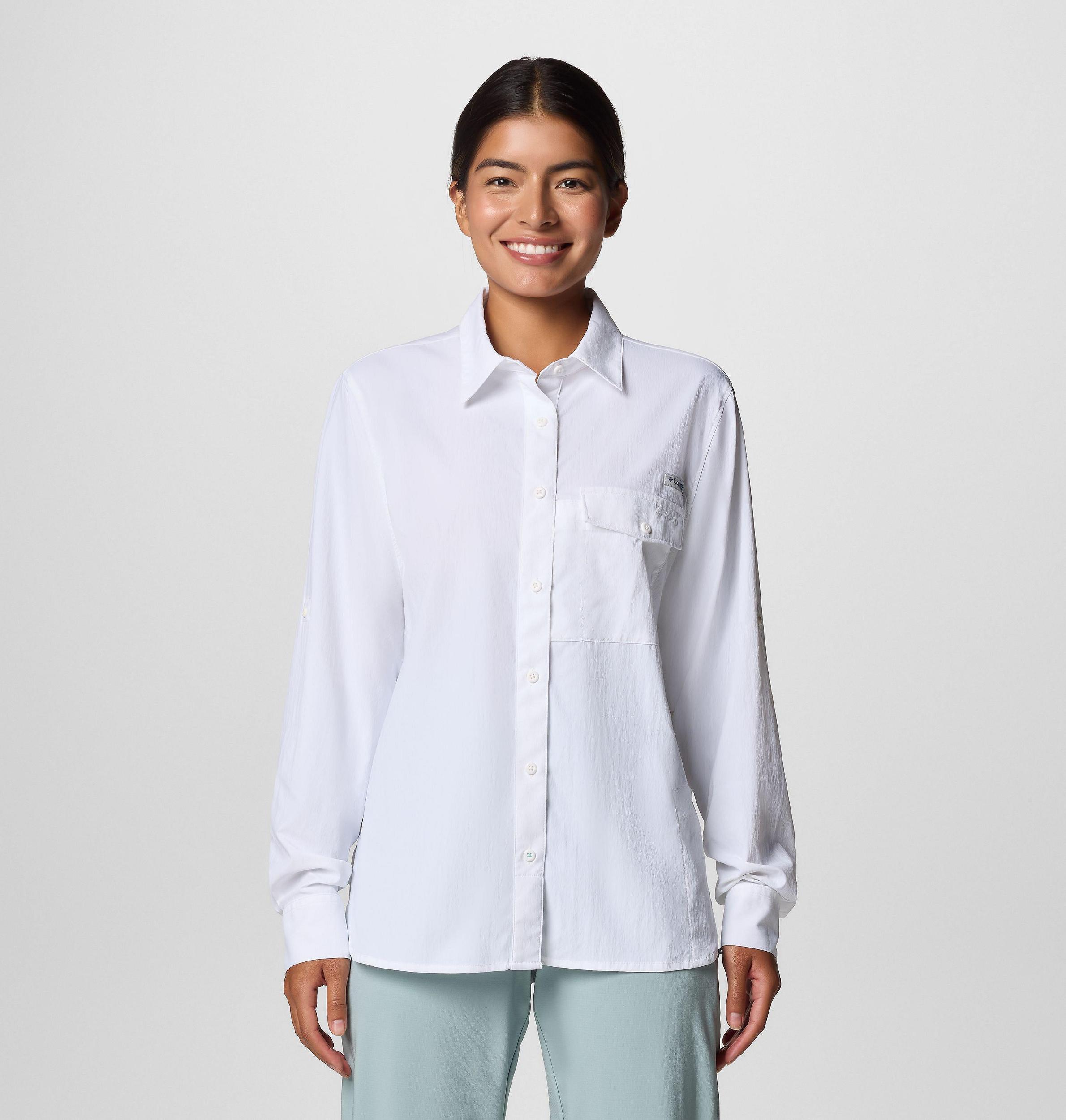Columbia Womens PFG Wild Cast Long Sleeve Shirt- Product Image