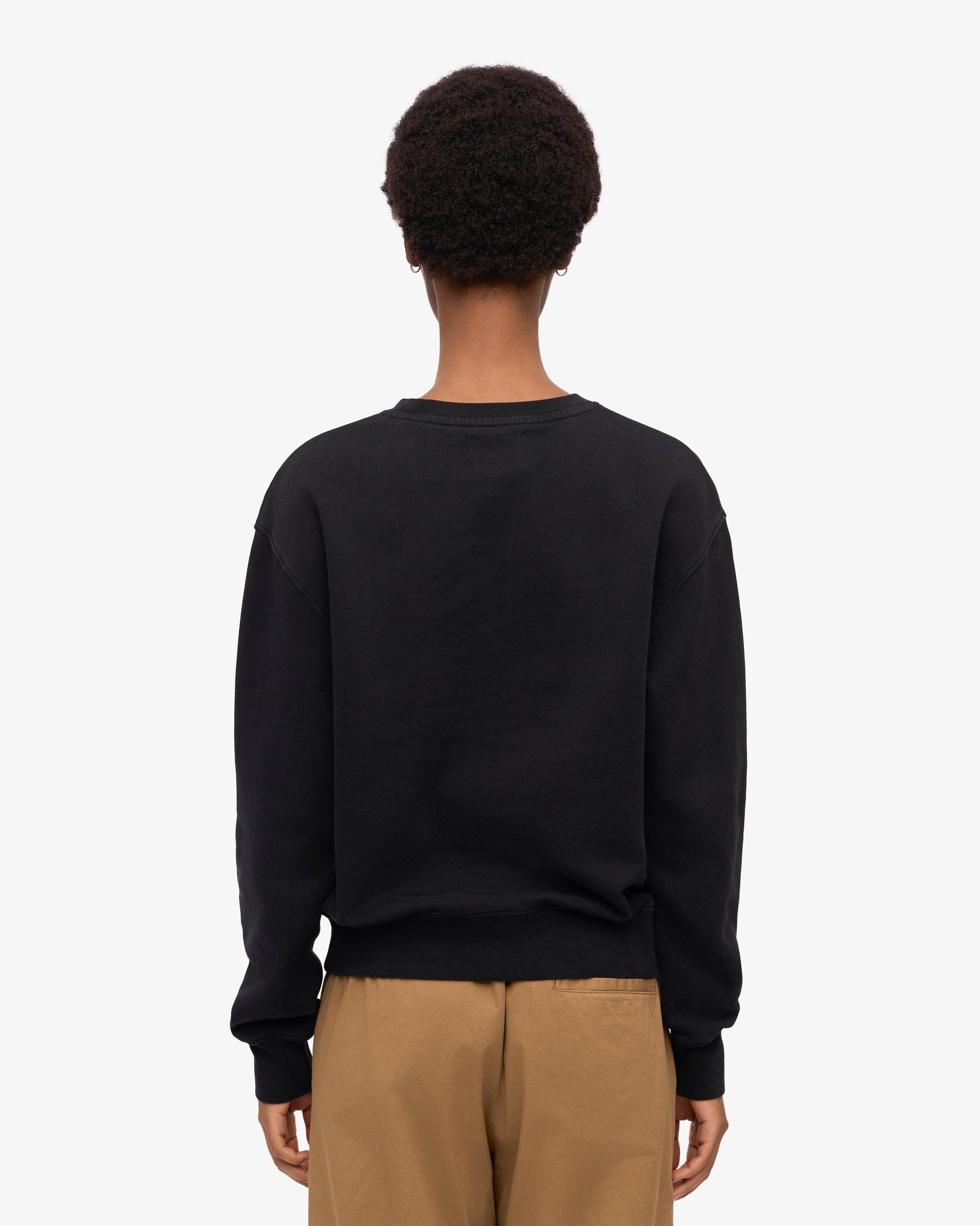 Women Classic Organic Crew - Deep Black Product Image