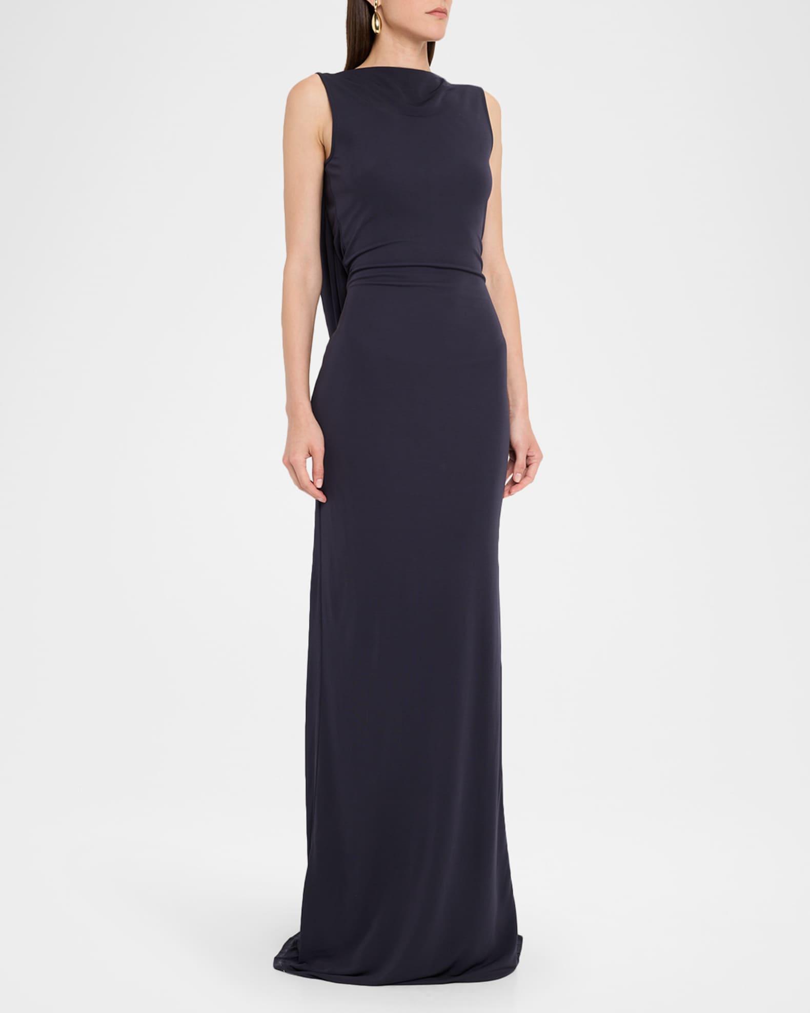 Basha Cowl-Back Gown Product Image